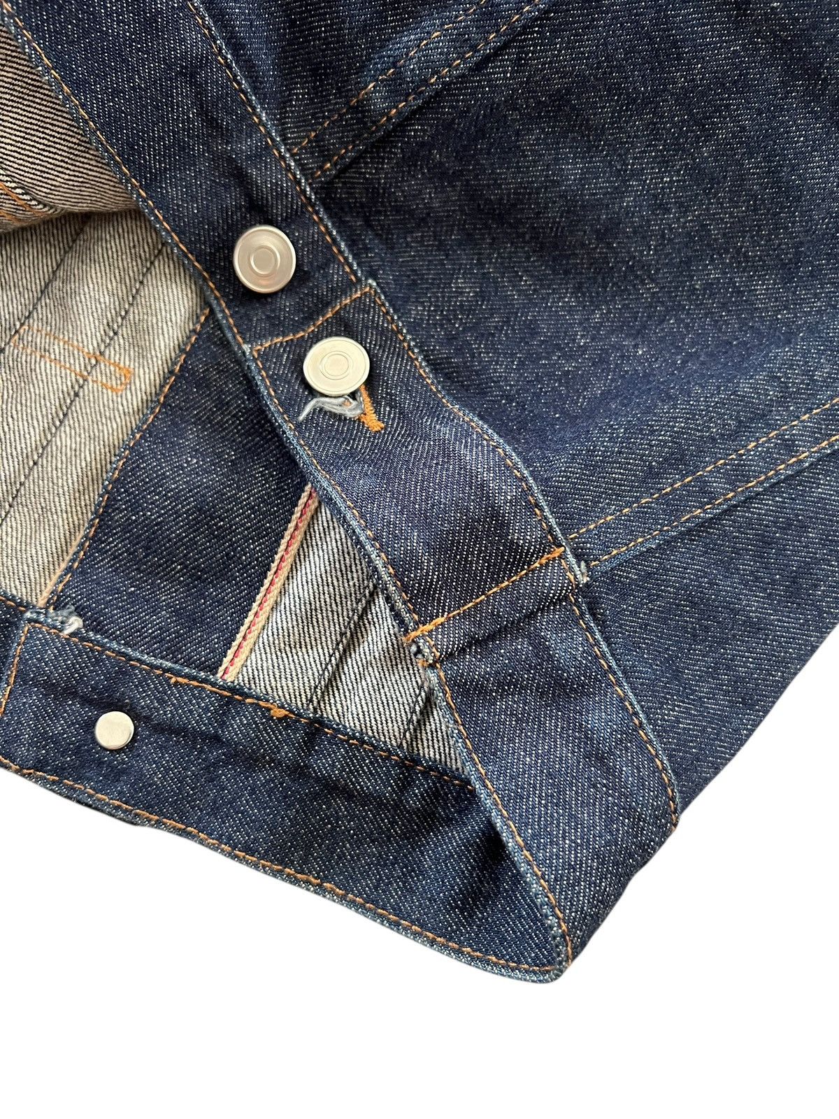 A.P.C. A.P.C Type-II Selvedge Denim Jacket Size US XS / EU 42 / 0 - 10 Thumbnail