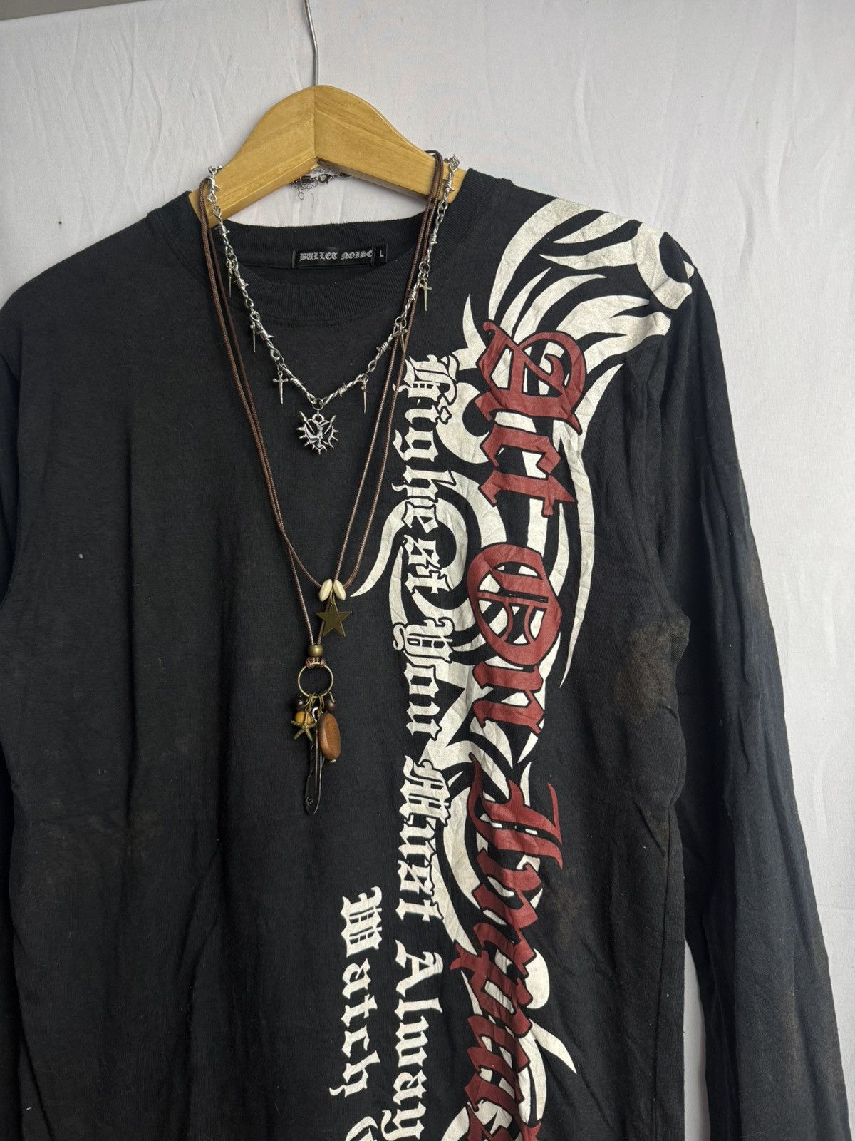 Tornado Mart Bullet Noise Tribal Long Sleeve Japanese Size US L / EU 52-54 / 3 - 2 Thumbnail
