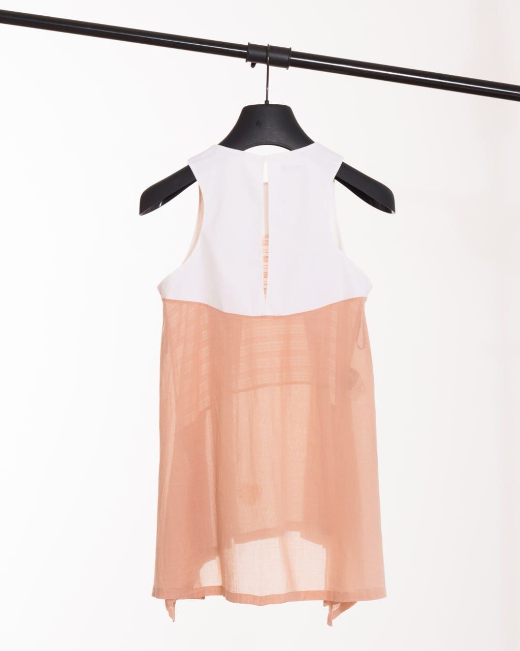 Jil Sander Jil Sander Navy Cotton Color Block Top IT36 / XS-S Size XS / US 0-2 / IT 36-38 - 4 Thumbnail