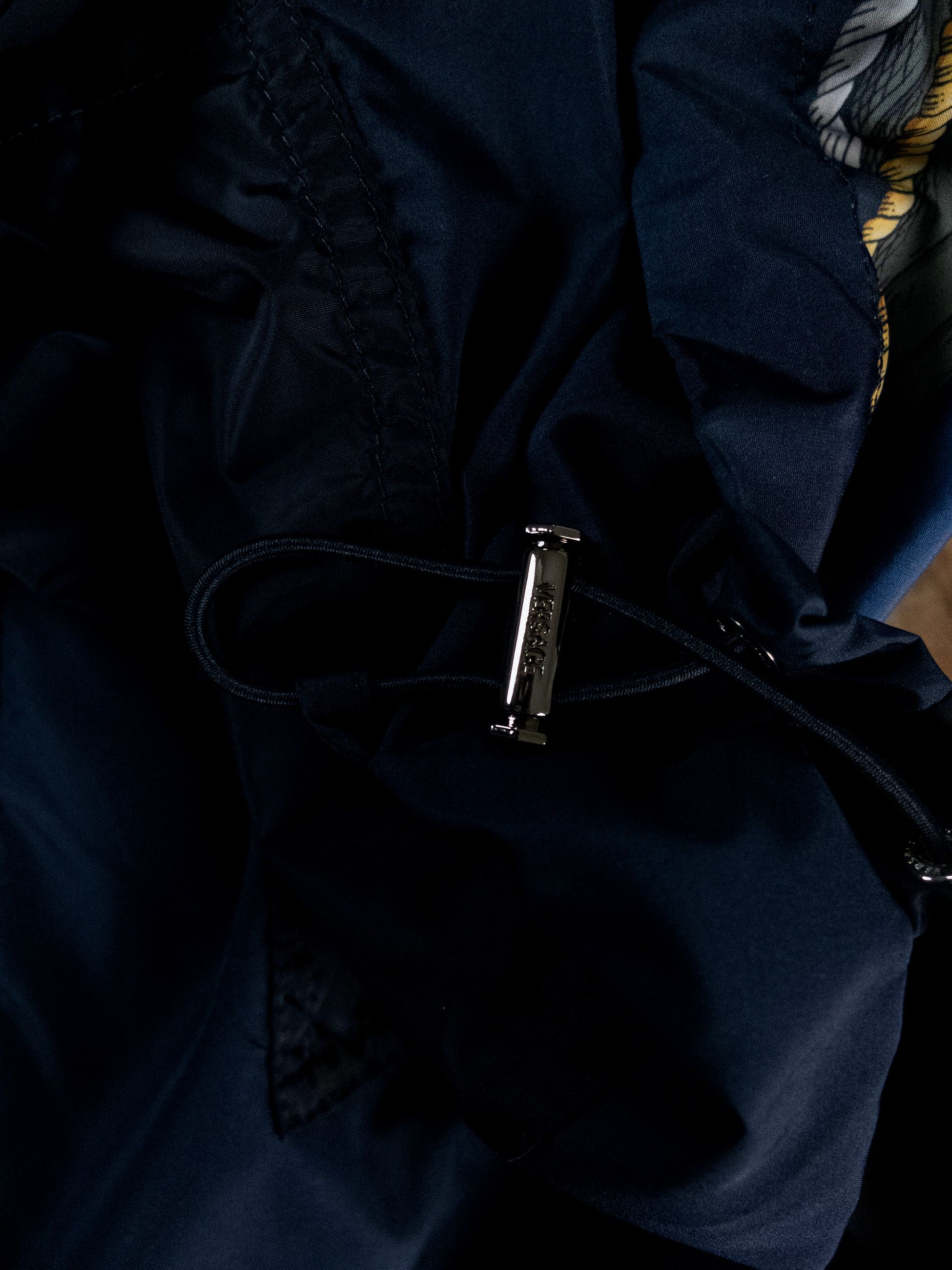 Versace VERSACE navy blue Nautical nylon windbreaker Medium Size US M / EU 48-50 / 2 - 15 Thumbnail