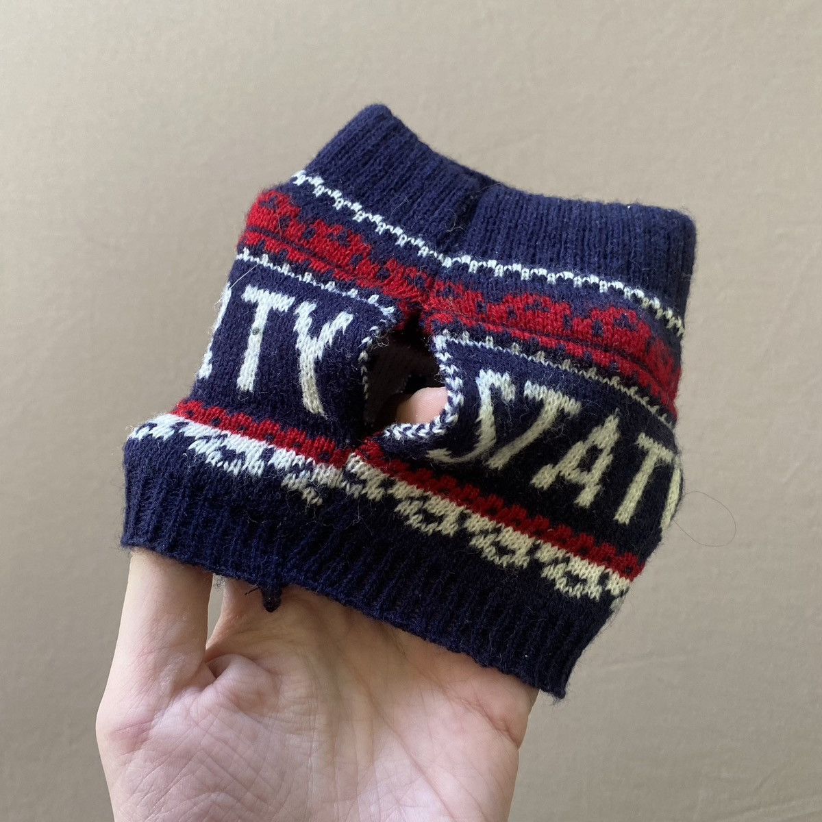Other Vintage Style Statue Of Liberty Knit Hand Warmer Mittens Size ONE SIZE - 3 Thumbnail