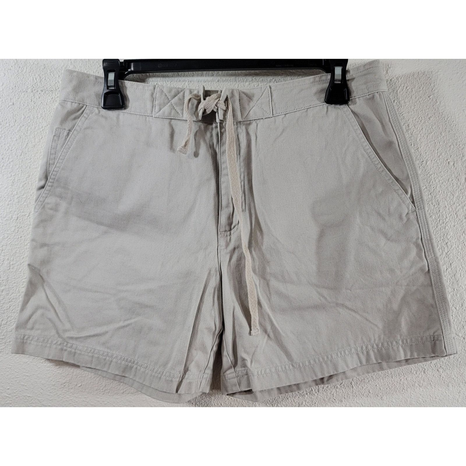 DKNY DKNY Tan Beige Flat Front Khaki Shorts Medium Lightweight Size 30" / US 8 / IT 44 - 1 Thumbnail