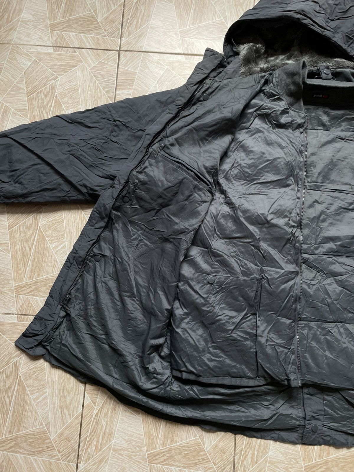 Schott × Vintage Vintage USA Schott NYC Extreme Cold Wheather Nylon Parka Xl Size US XL / EU 56 / 4 - 13 Thumbnail