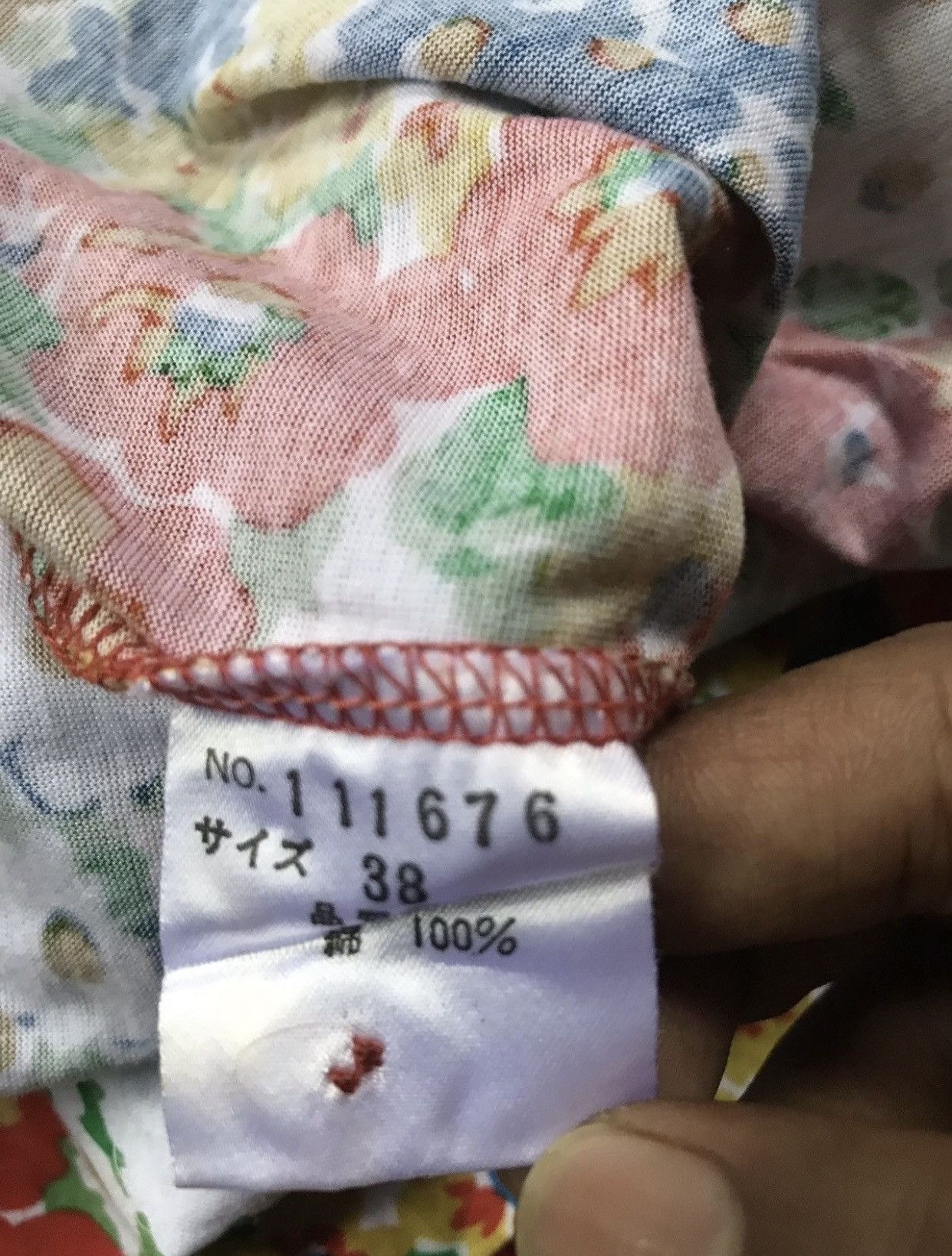 Kenzo × Vintage 💥Vintage Kenzo Floral Button Shirt Size XS / US 0-2 / IT 36-38 - 7 Thumbnail