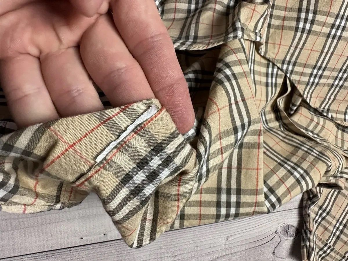 Burberry Vintage Burberry premium plaid logo shirt size M Size US M / EU 48-50 / 2 - 8 Thumbnail