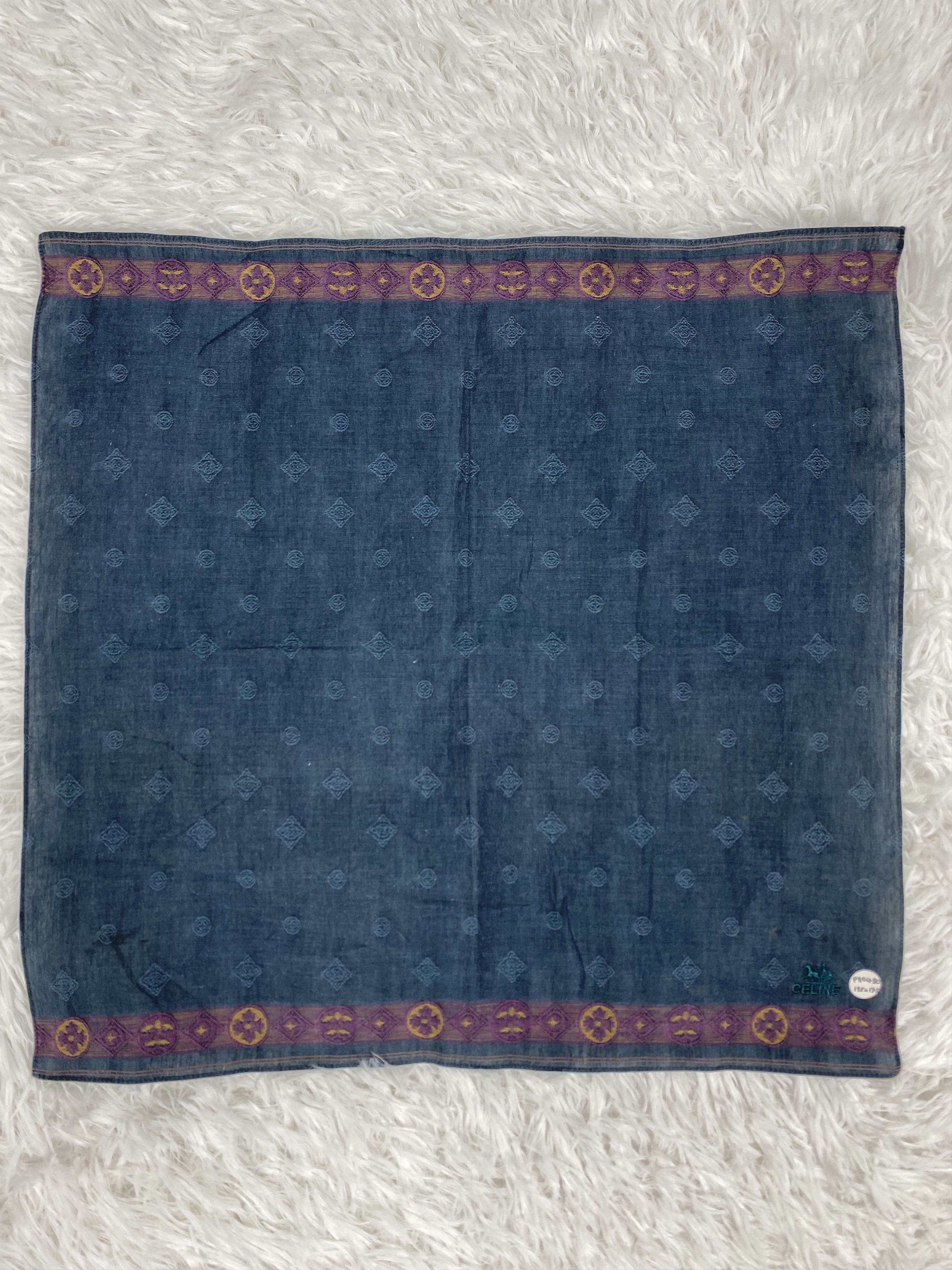 Celine Vintage Celine Handkerchief Neckerchief PH0480 Size ONE SIZE - 3 Thumbnail