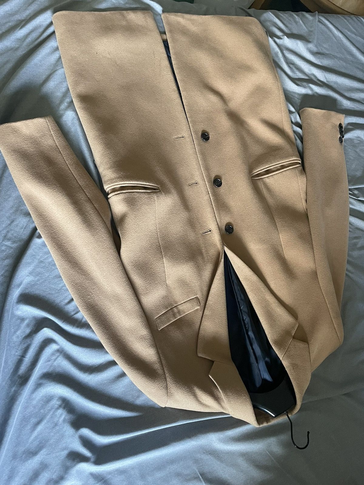 Asos ASOS Camel colored overcoat Size US M / EU 48-50 / 2 - 2 Thumbnail