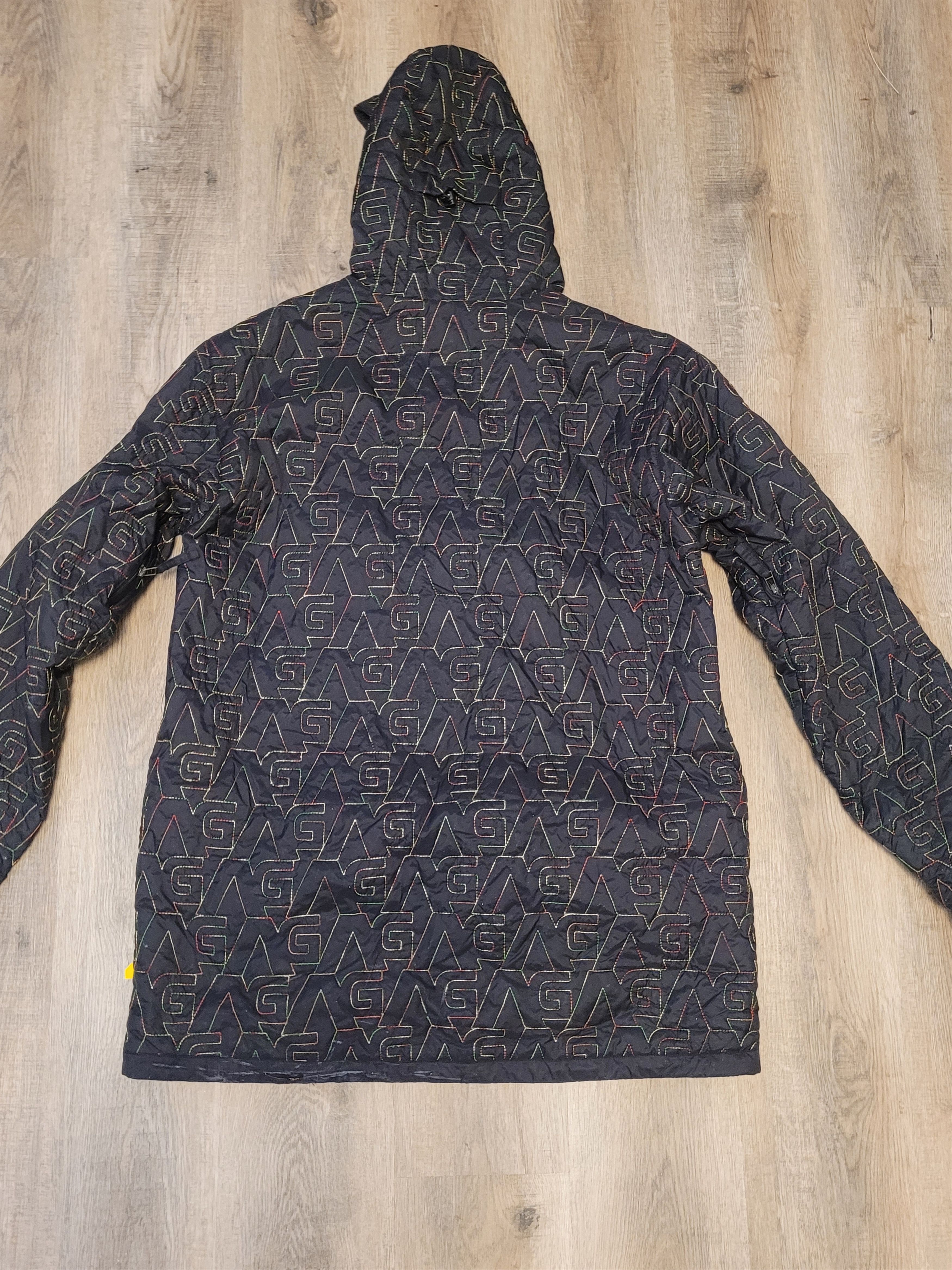 Analog 2009 Analog Snowboard Jacket - XL, Black + Rasta Embroidery Size US XL / EU 56 / 4 - 2 Thumbnail