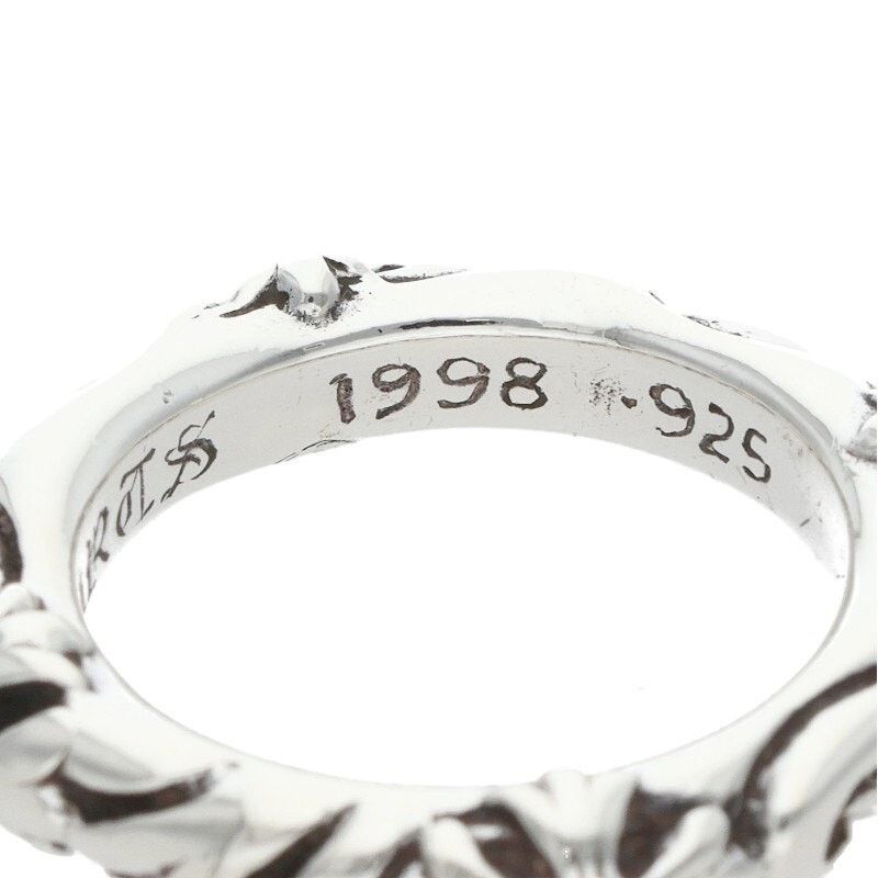 Chrome Hearts Chrome Hearts Silver SBT Band Ring Size ONE SIZE - 4 Thumbnail