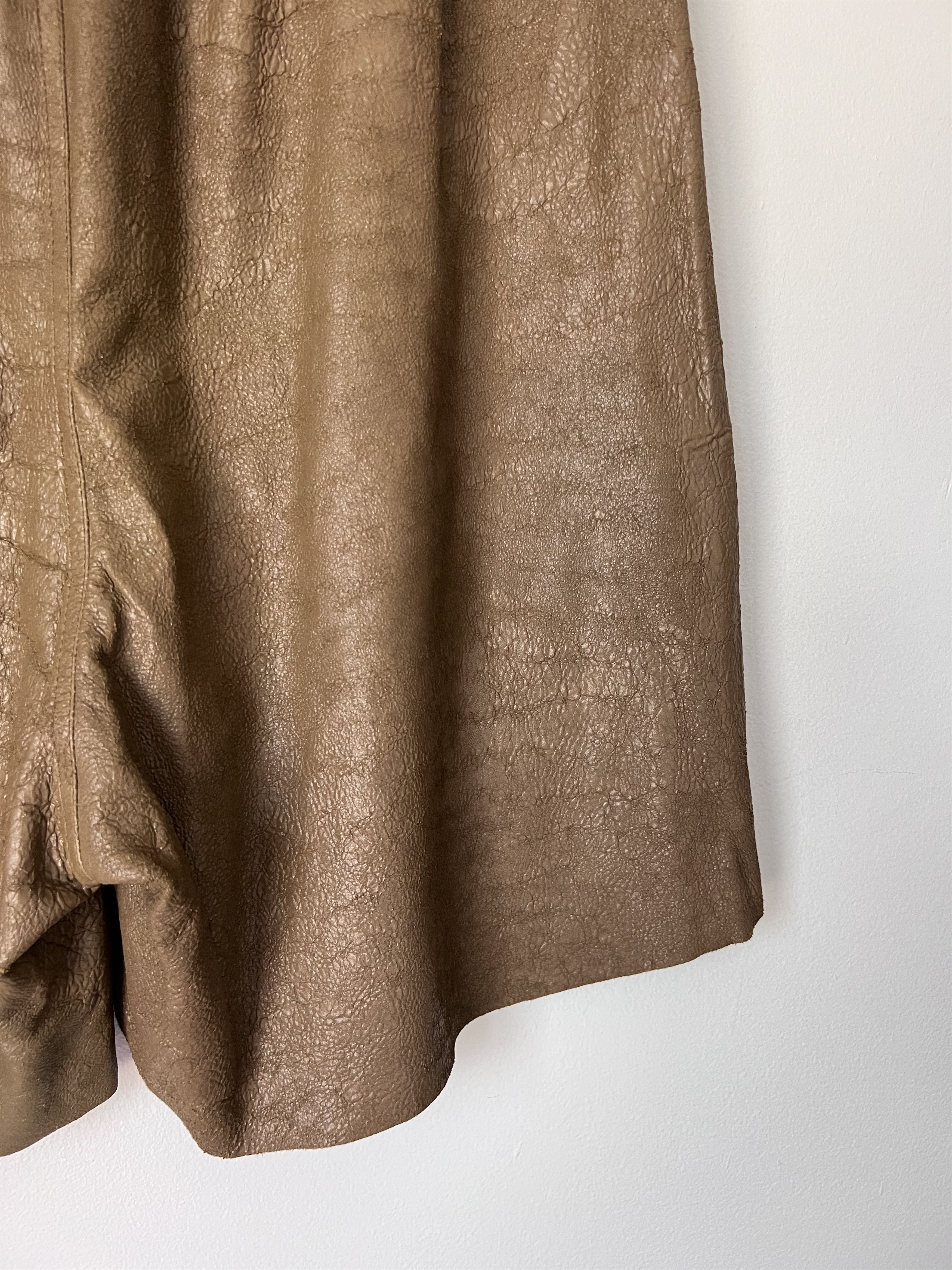 Rick Owens Rick Owens Leather Boxer Shorts in Bean Brown Size US 34 / EU 50 - 7 Thumbnail