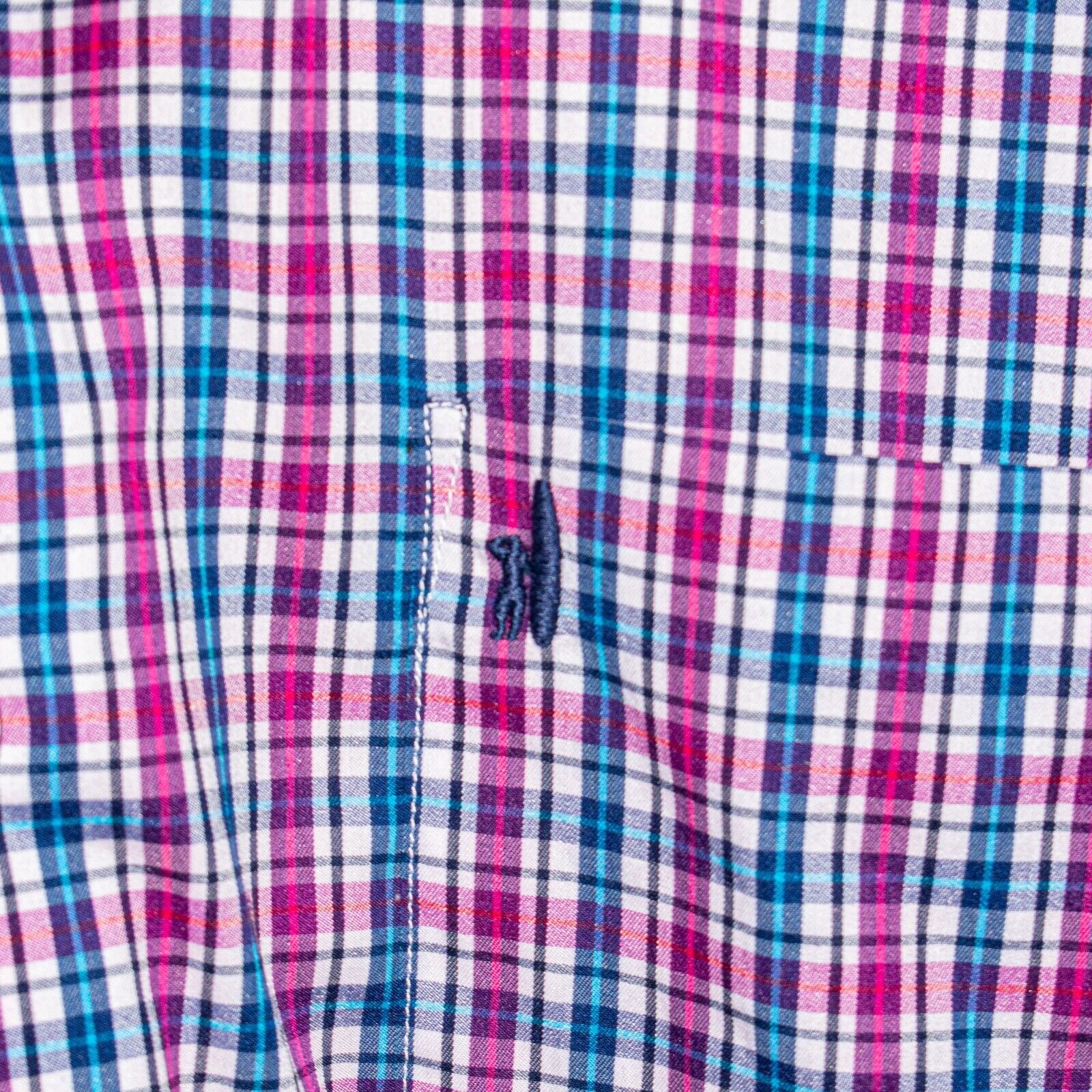 johnnie-O Johnny-O Button up Shirt Blue Purple Surfer Logo Bamboo Size US L / EU 52-54 / 3 - 4 Thumbnail