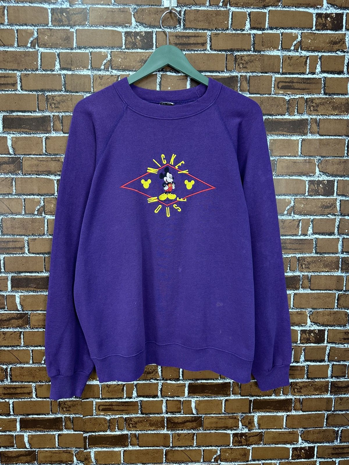 Mickey Unlimited Vintage 80s Usa Mickey Unlimited Crewneck Z411 Size US XL / EU 56 / 4 - 1 Thumbnail