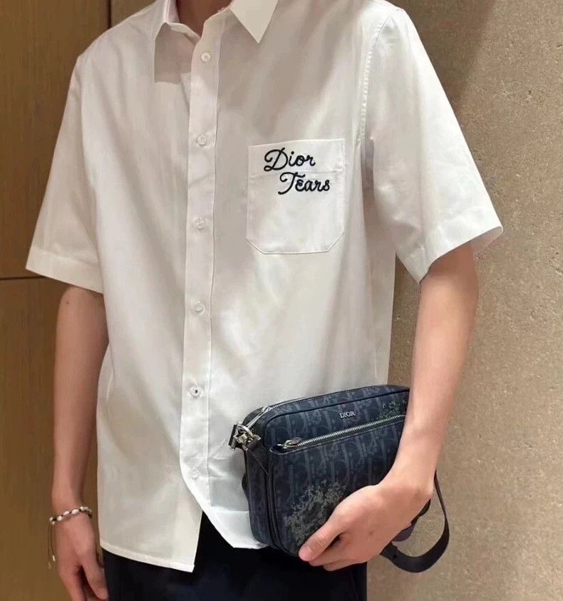 Dior Dior 23 styles of white pocket letter embroidery cotton la Size XS / US 0-2 / IT 36-38 - 8 Thumbnail