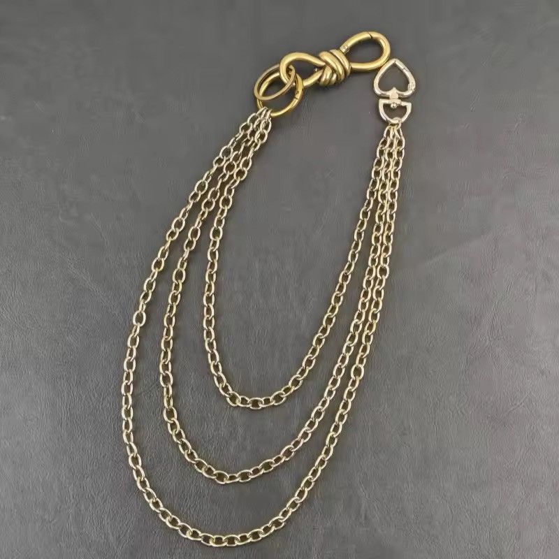 Jewelry Three Layers Retro Trousers Chain Size ONE SIZE - 3 Thumbnail