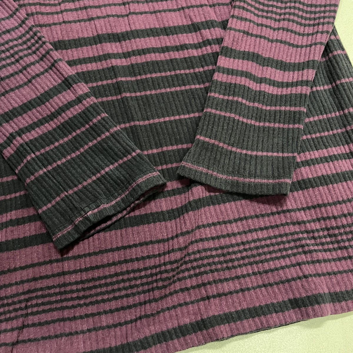Sonia Rykiel Vintage Rare Sonia Rykiel Ribbed T Shirt Size S / US 4 / IT 40 - 3 Thumbnail