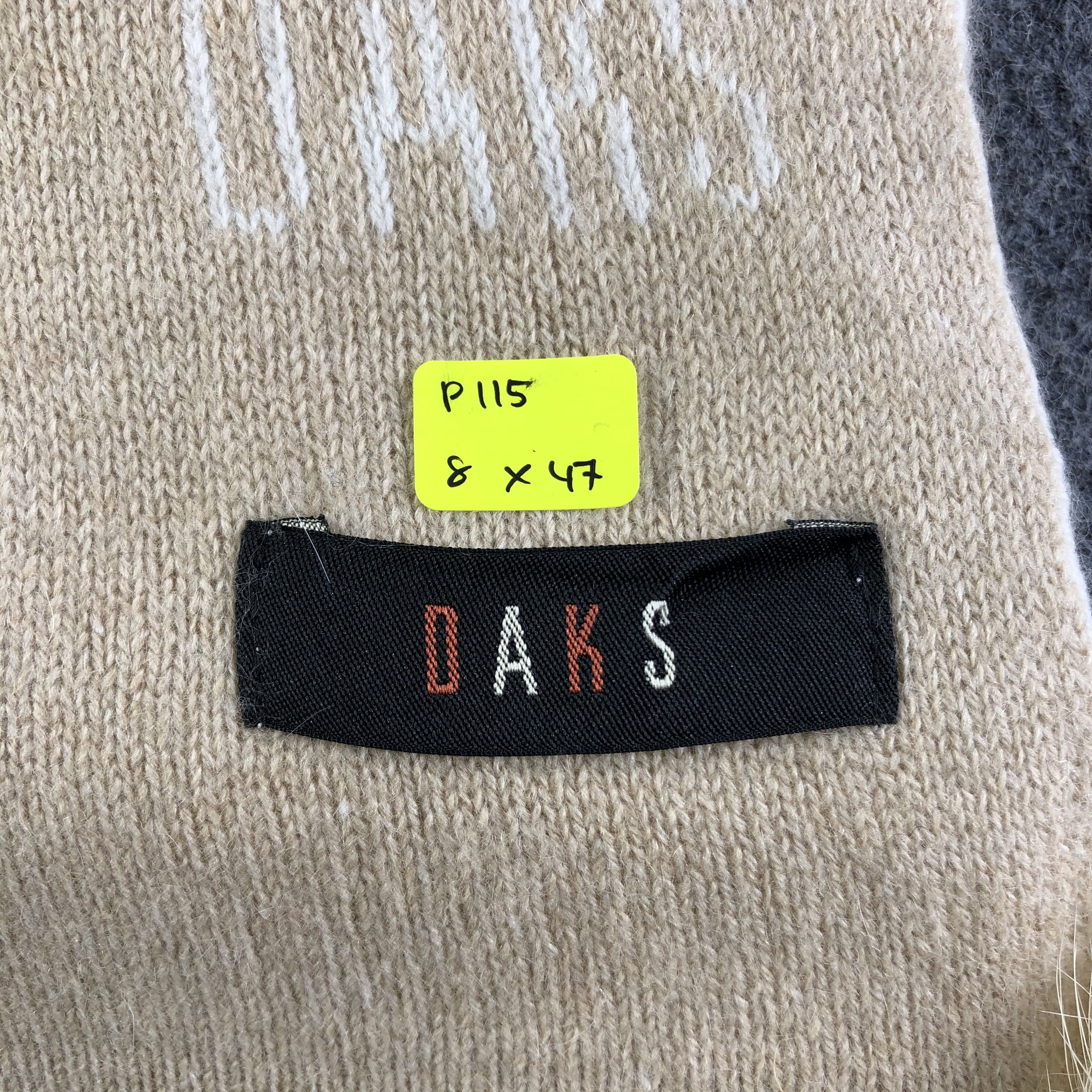 DAKS DAKS London Scarf / Muffler / Neckwear P115 Size ONE SIZE - 6 Thumbnail