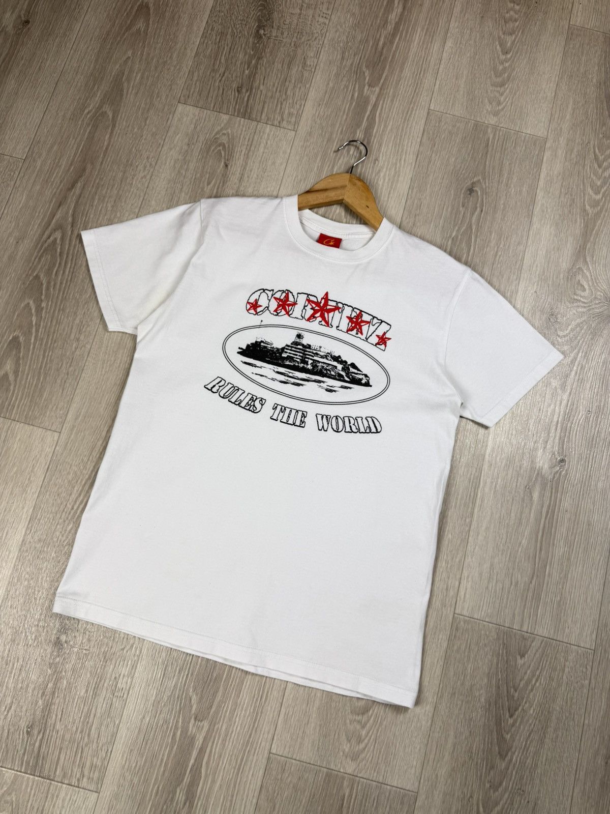 Corteiz Corteiz Big Logo Rules The World T-Shirt Size S Size US S / EU 44-46 / 1 - 3 Thumbnail