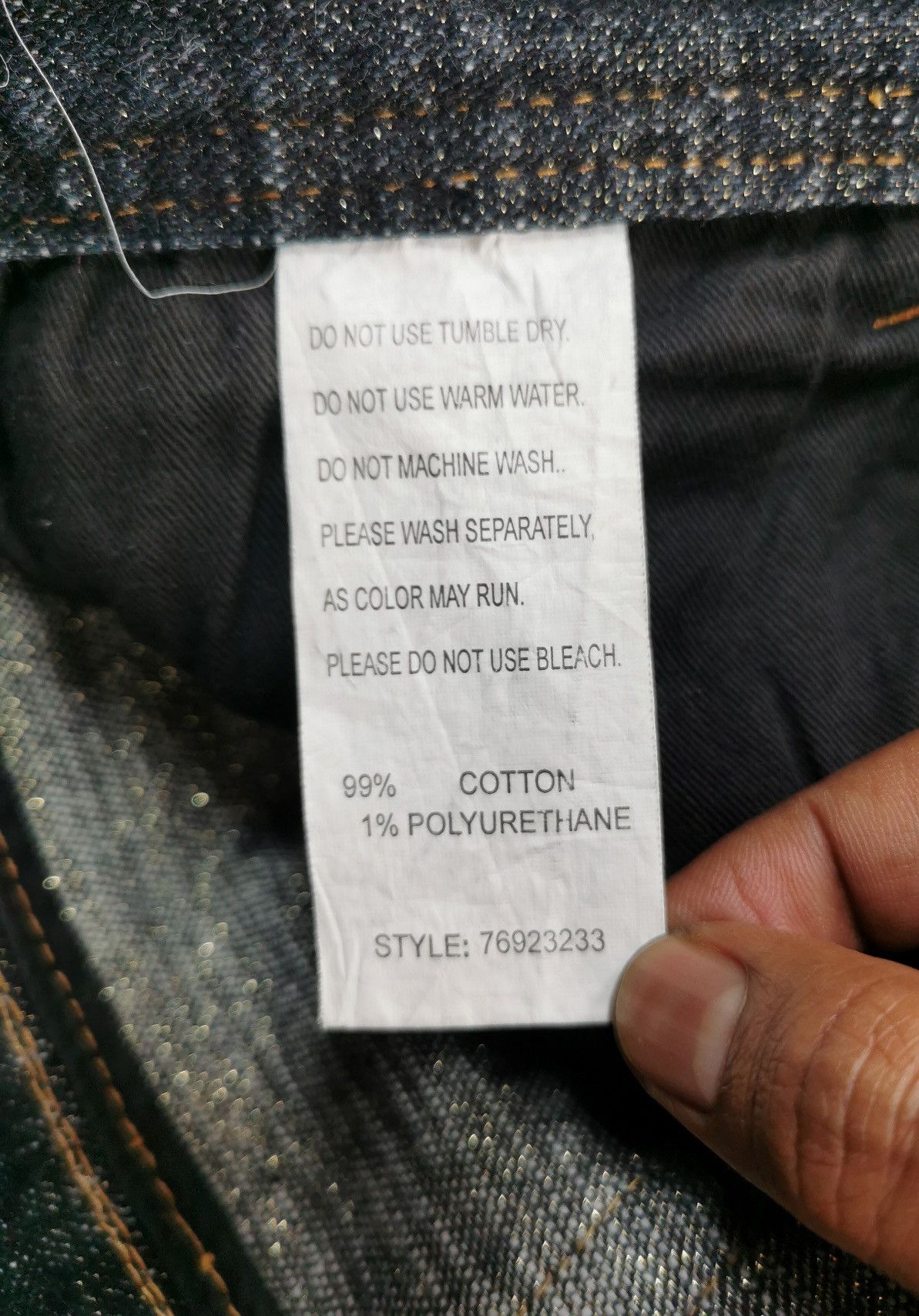 If Six Was Nine × Japanese Brand Icom Jeans Size US 33 - 9 Thumbnail