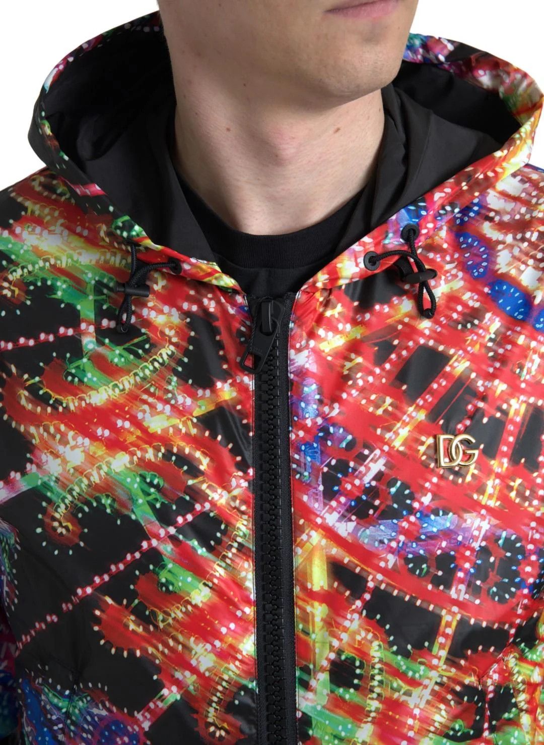 Dolce & Gabbana o1y0125 Logo Hooded Jacket in Multicolor Size US S / EU 44-46 / 1 - 4 Thumbnail