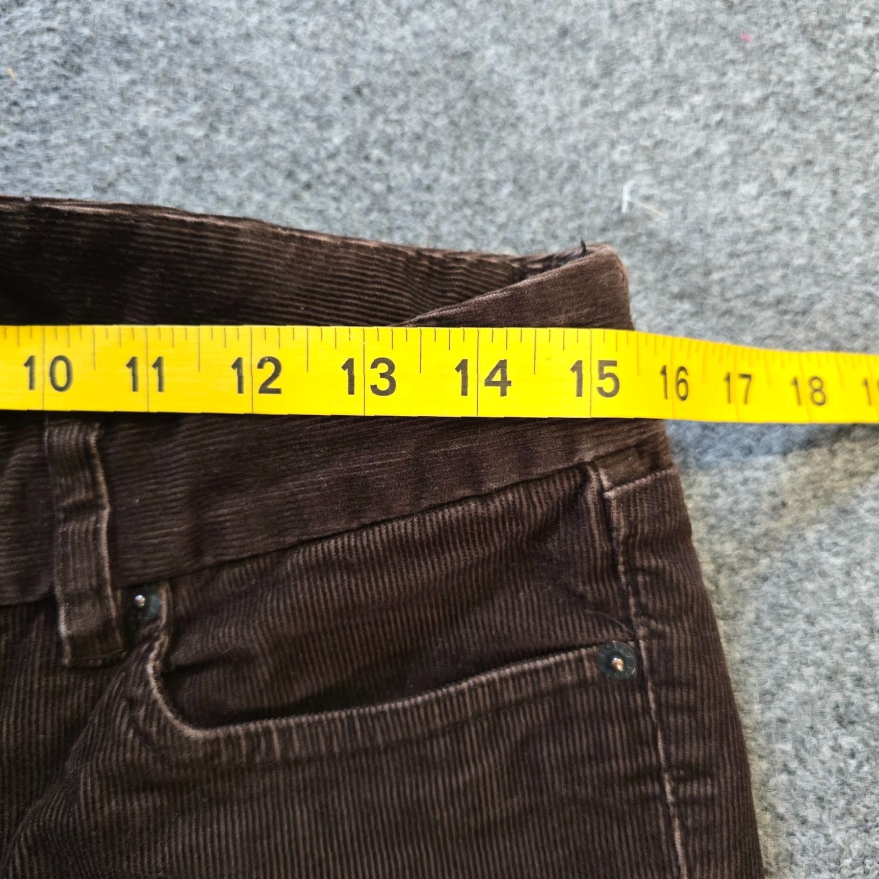 J.Crew J.CREW Pants Womens Size 28 Brown Corduroy Favorite Fit Slim Straight Capsule Size 28" / US 6 / IT 42 - 5 Thumbnail