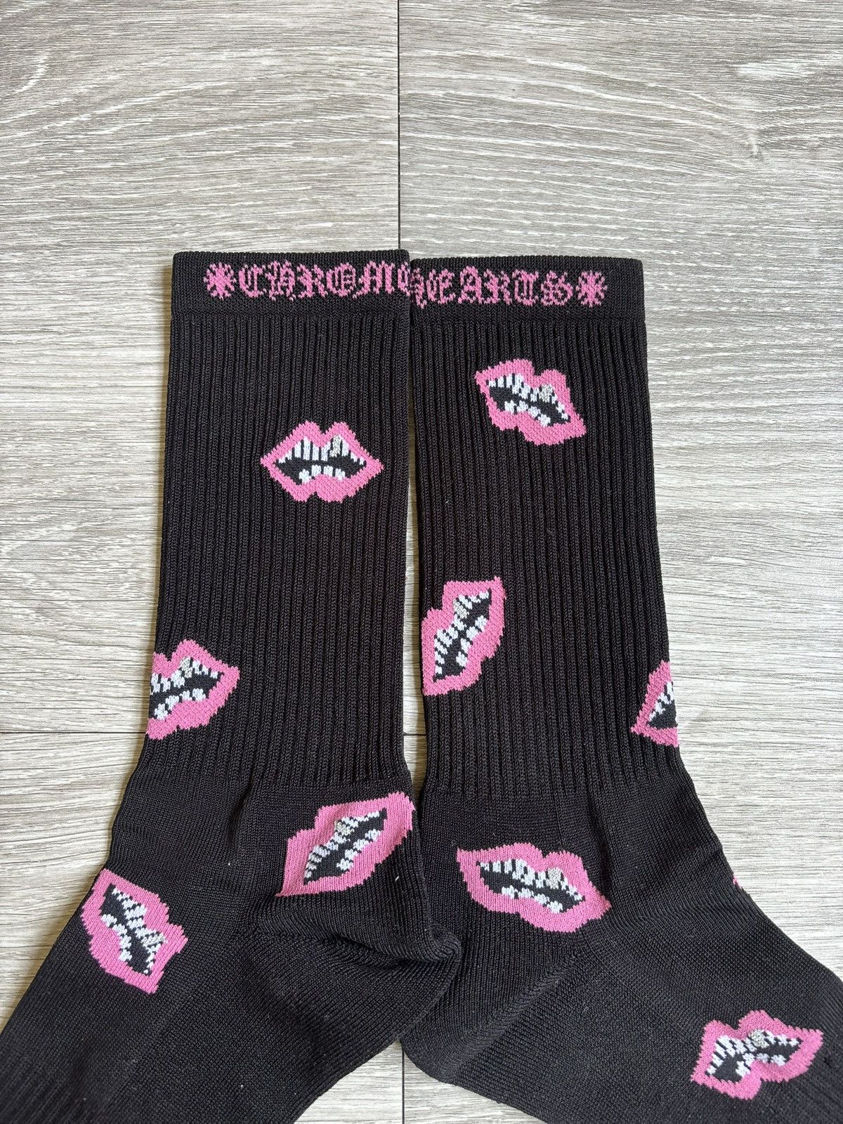 Chrome Hearts Chrome Hearts Matty Boy Chomper Socks Size ONE SIZE - 4 Thumbnail
