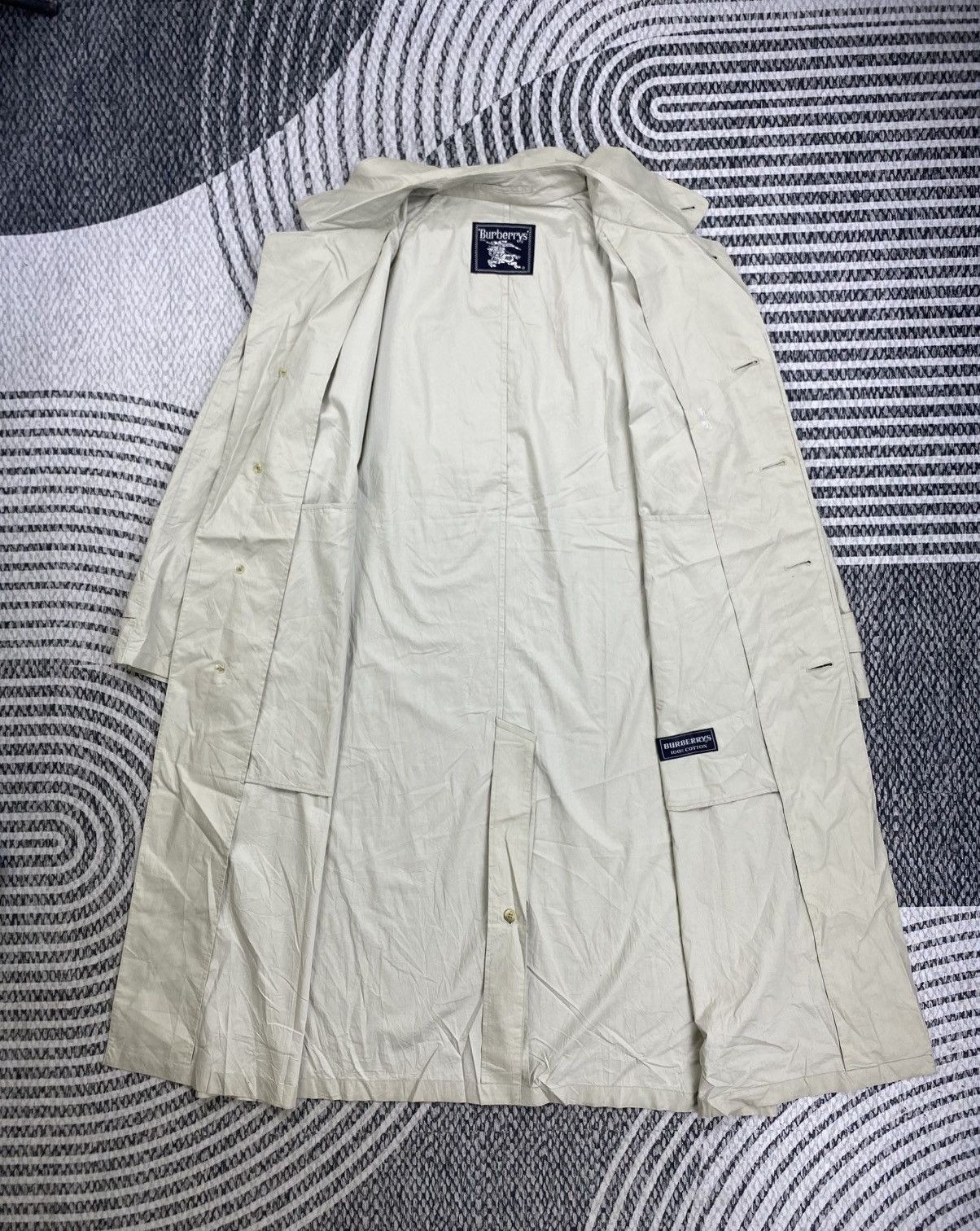 Burberry Vintage Burberrys Casual Long Cotton Jacket Size US L / EU 52-54 / 3 - 6 Thumbnail
