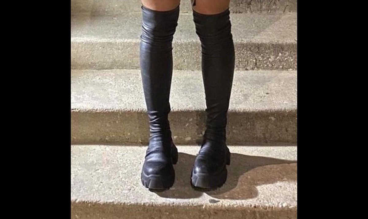 Rick Owens RICK OWENS Bozo Tractor Boots Size US 8.5 / IT 38.5 - 1 Thumbnail