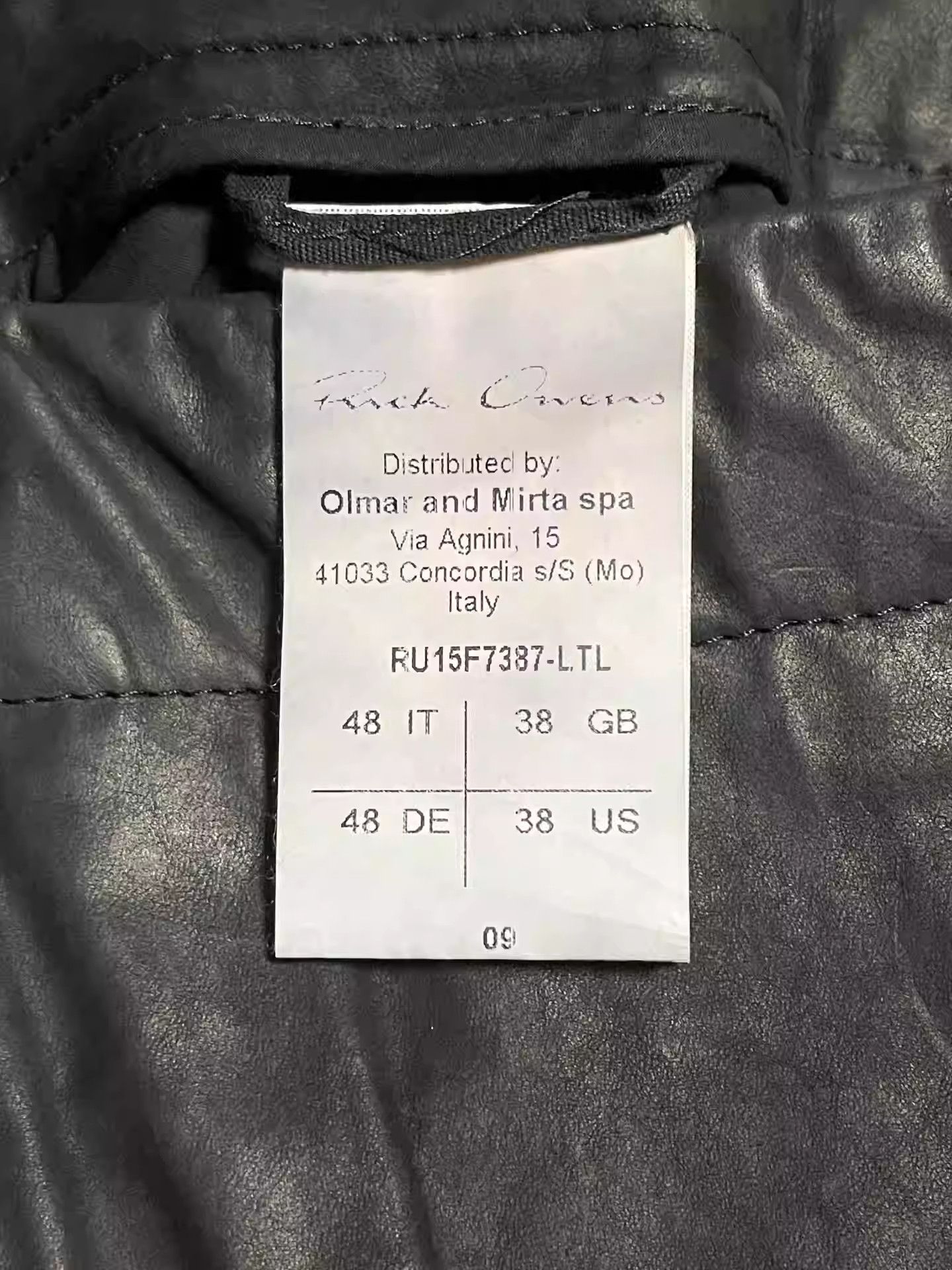 Rick Owens Rick Owens leather trousers Size US 32 / EU 48 - 3 Thumbnail