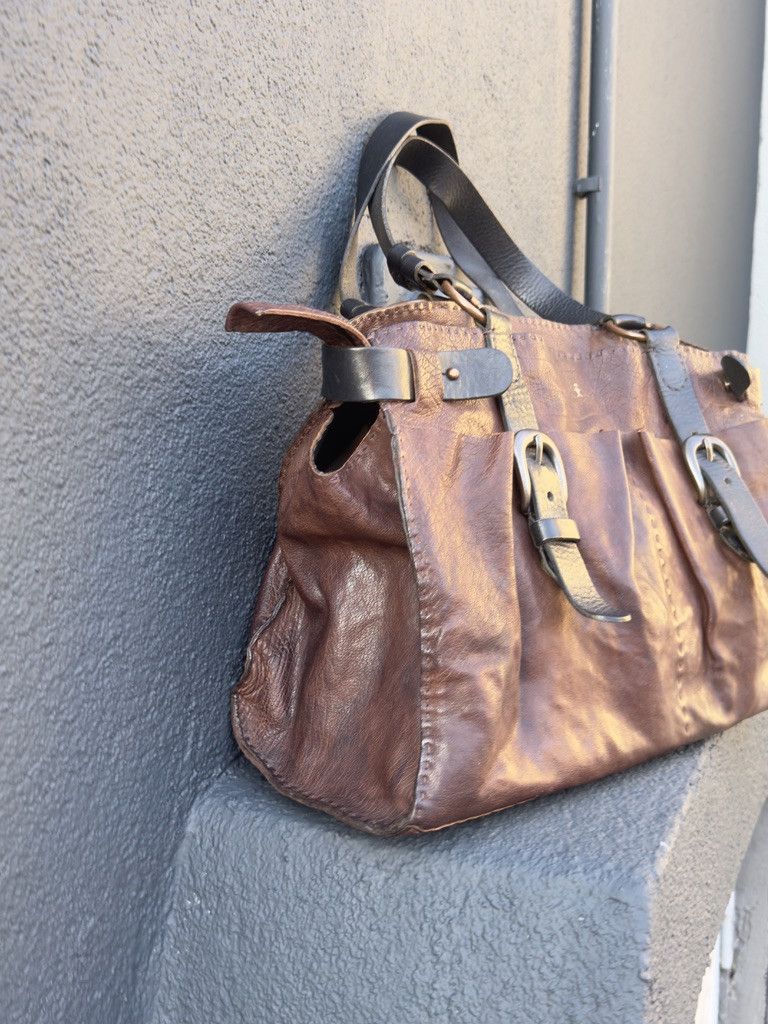 HENRY BEGUELIN × Vintage Henry Beguelin Handbag Purse Brown Leather Size ONE SIZE - 2 Thumbnail