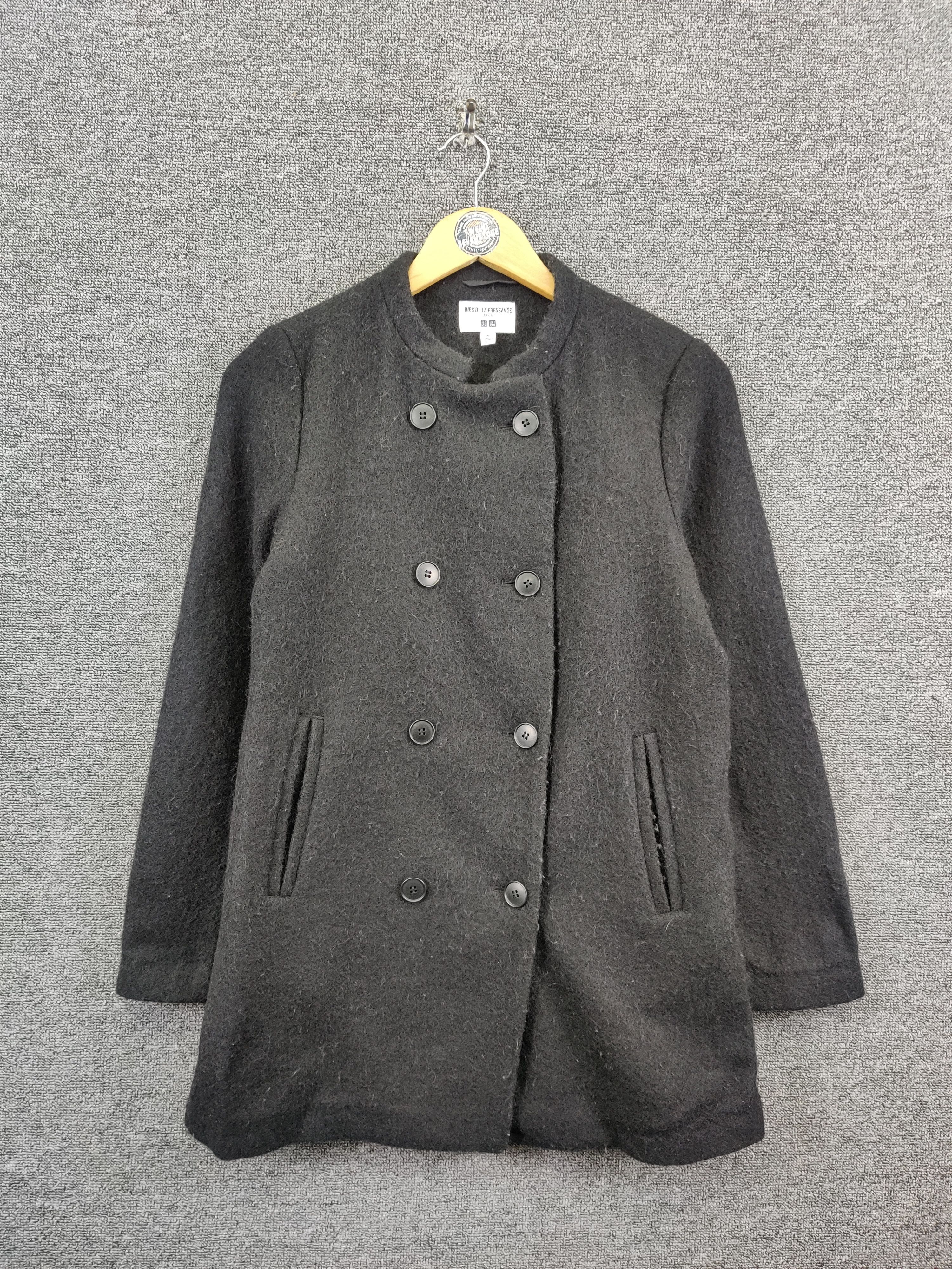 Uniqlo Uniqlo Ines De La Fressange Wool Double Breasted Coat Size M / US 6-8 / IT 42-44 - 1 Thumbnail