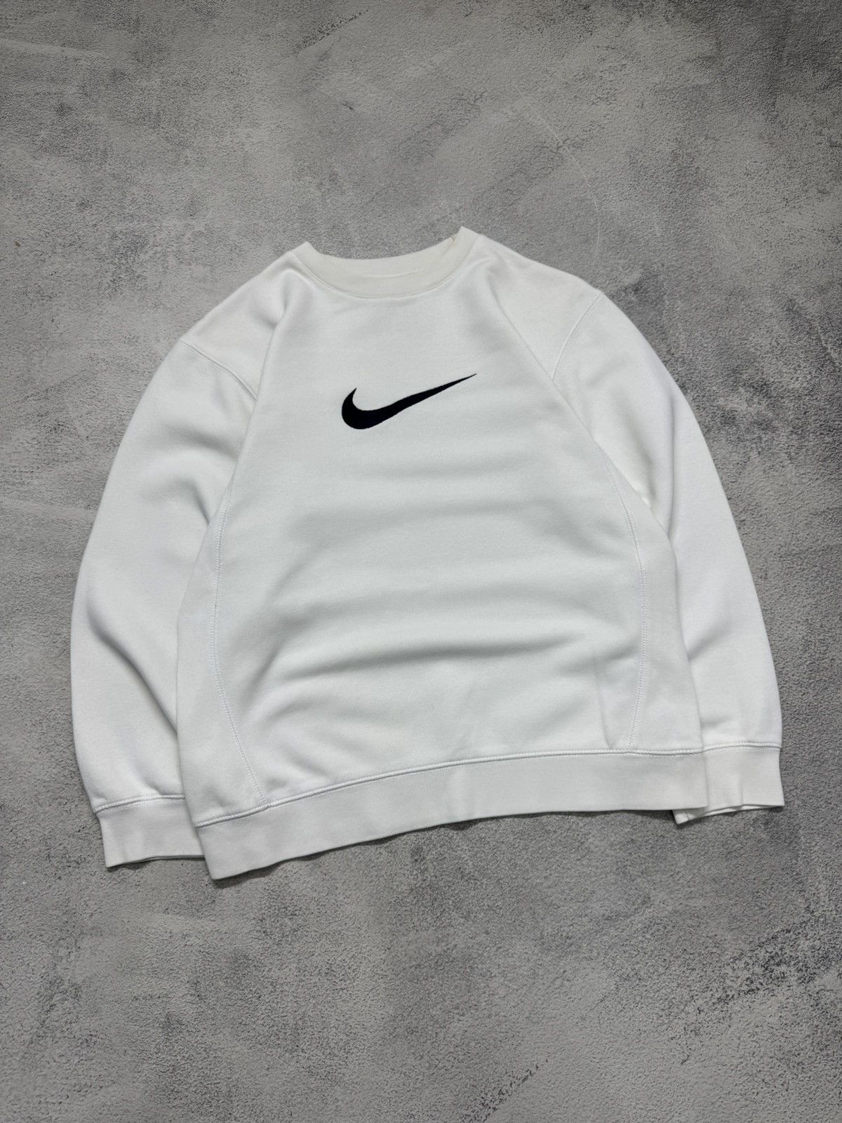 Nike Vintage Y2k Nike Sweatshirt Center Swoosh 00’s Size US XS / EU 42 / 0 - 3 Thumbnail