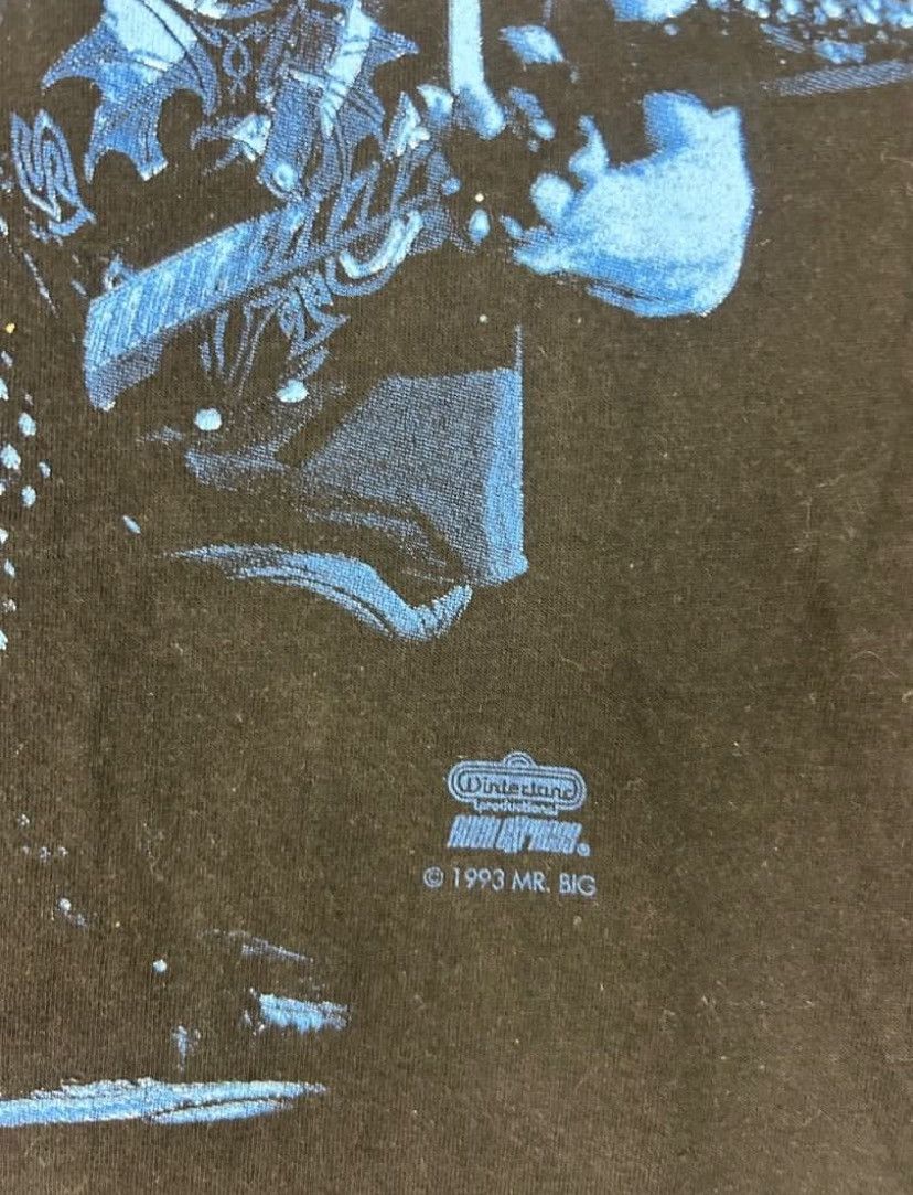 Band Tees × Vintage Vintage 90s Mr Big Bump A Head Tour Tees/ Hard Rock / Glam Size US L / EU 52-54 / 3 - 4 Thumbnail