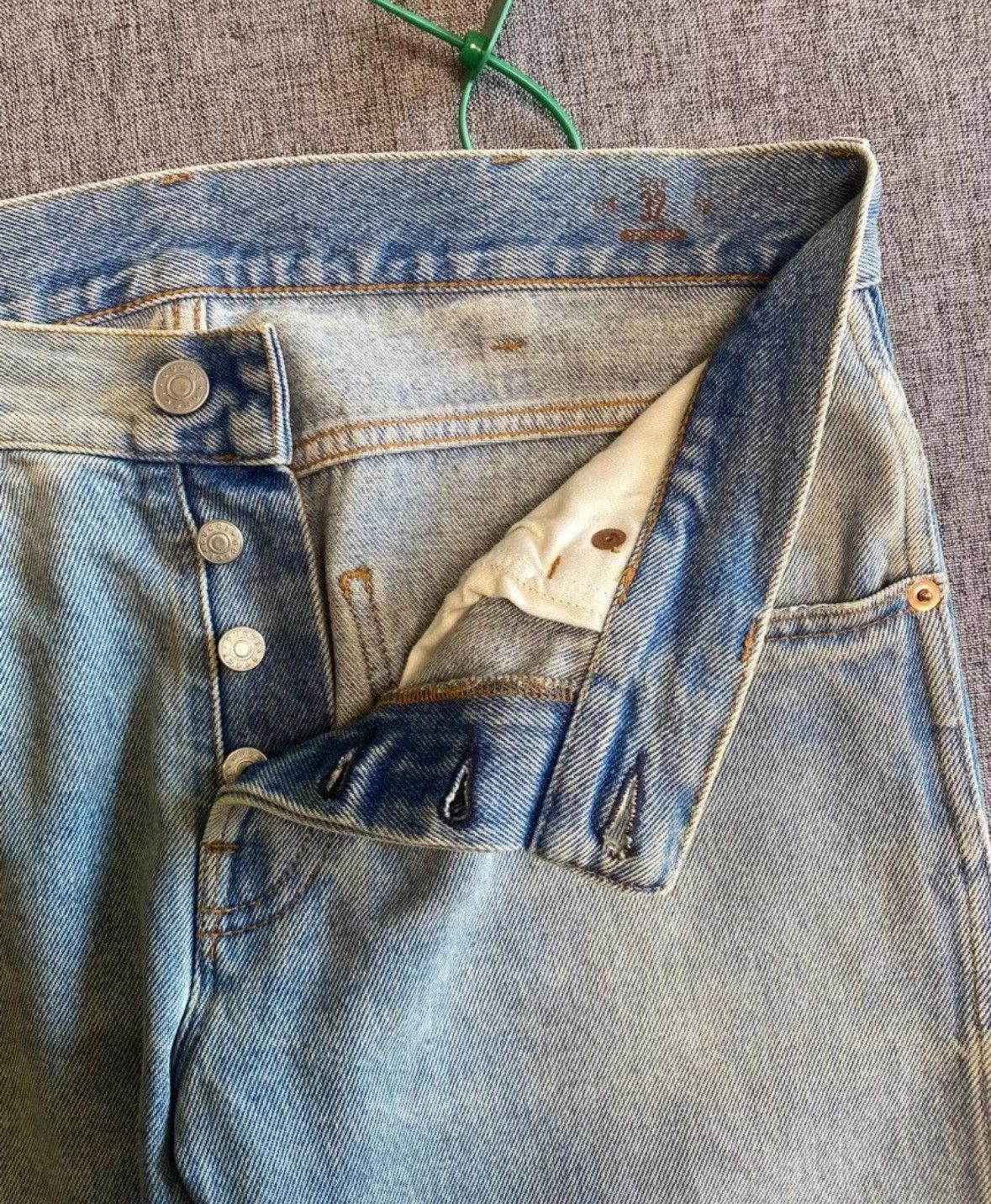 Gucci Gucci Men's Striped Denim Pants Size 32-2505 Size US 32 / EU 48 - 3 Thumbnail