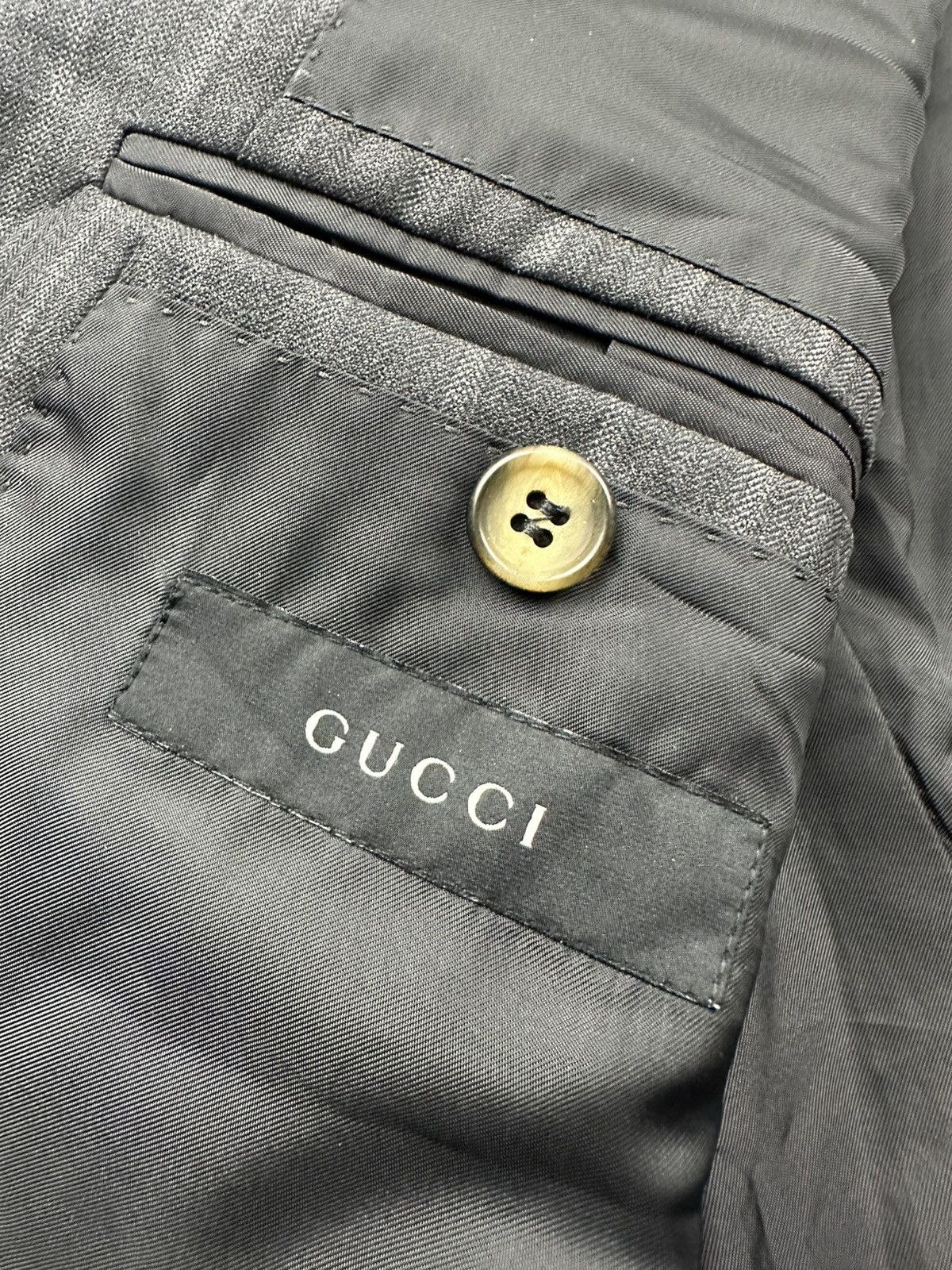 Gucci Gucci vintage striped 3 button wool blazer jacket Size 52R - 6 Thumbnail