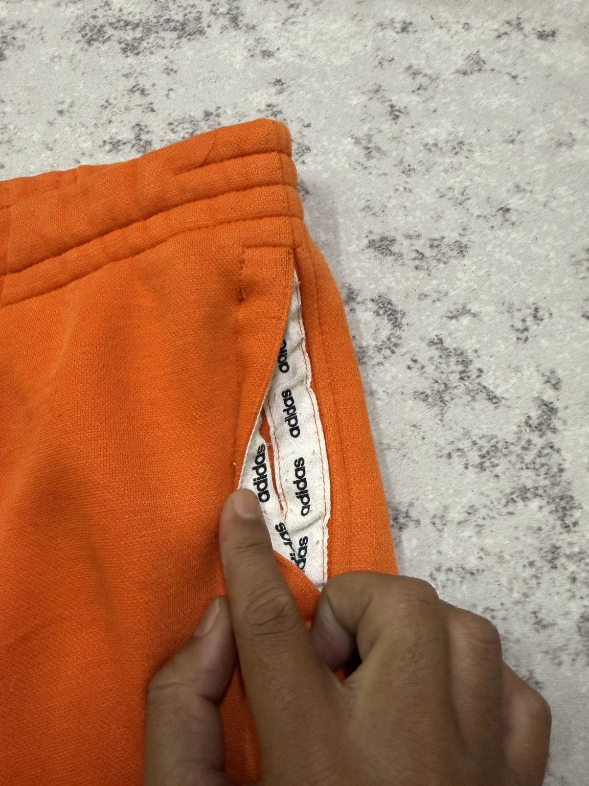 Adidas Vintage 90s Adidas Spellout Embroidery Sweat Pants Size US 31 - 6 Thumbnail