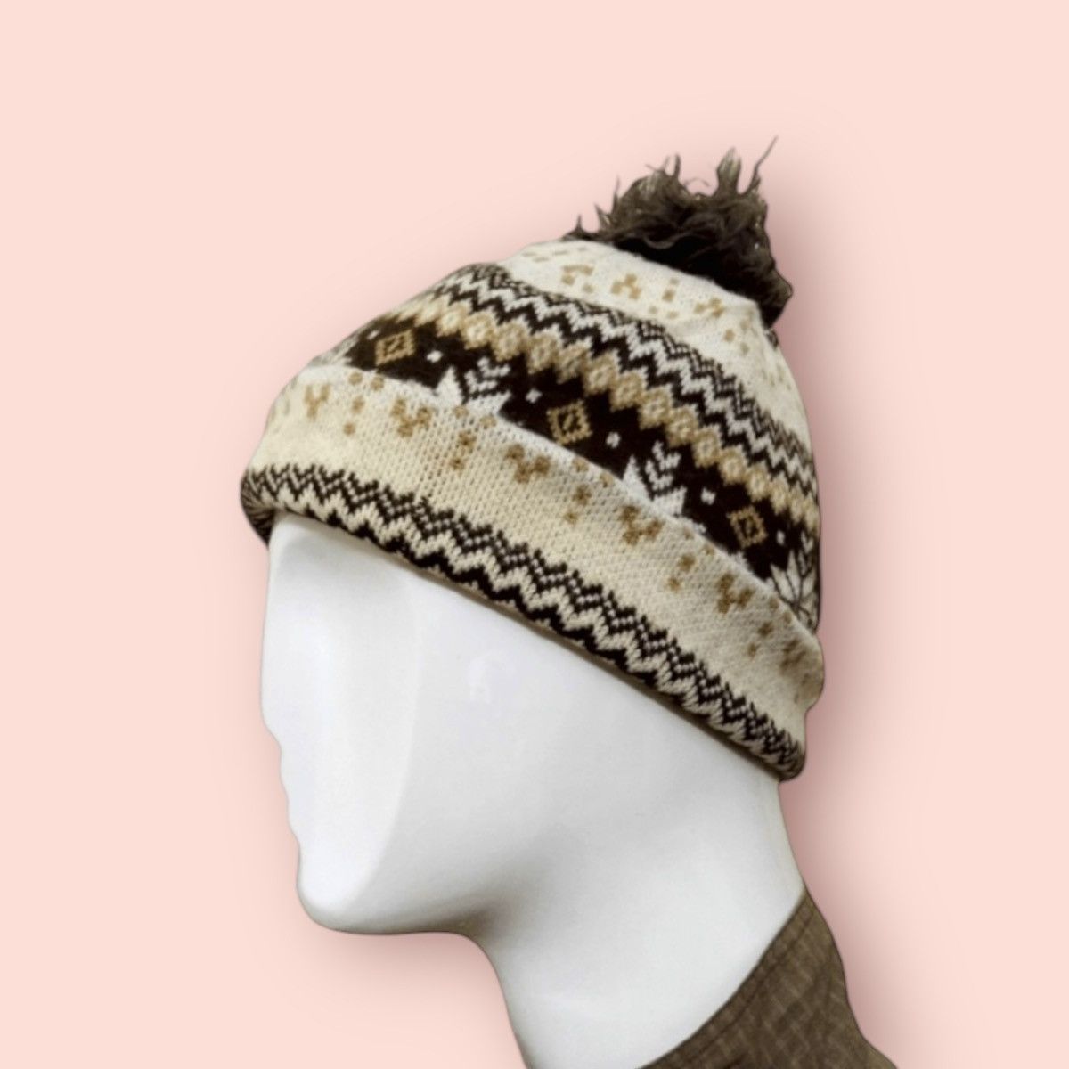 Japanese Brand × Native × Takeo Kikuchi VINTAGE TAKEO KIKUCHI NATIVE BEANIE Size ONE SIZE - 3 Thumbnail