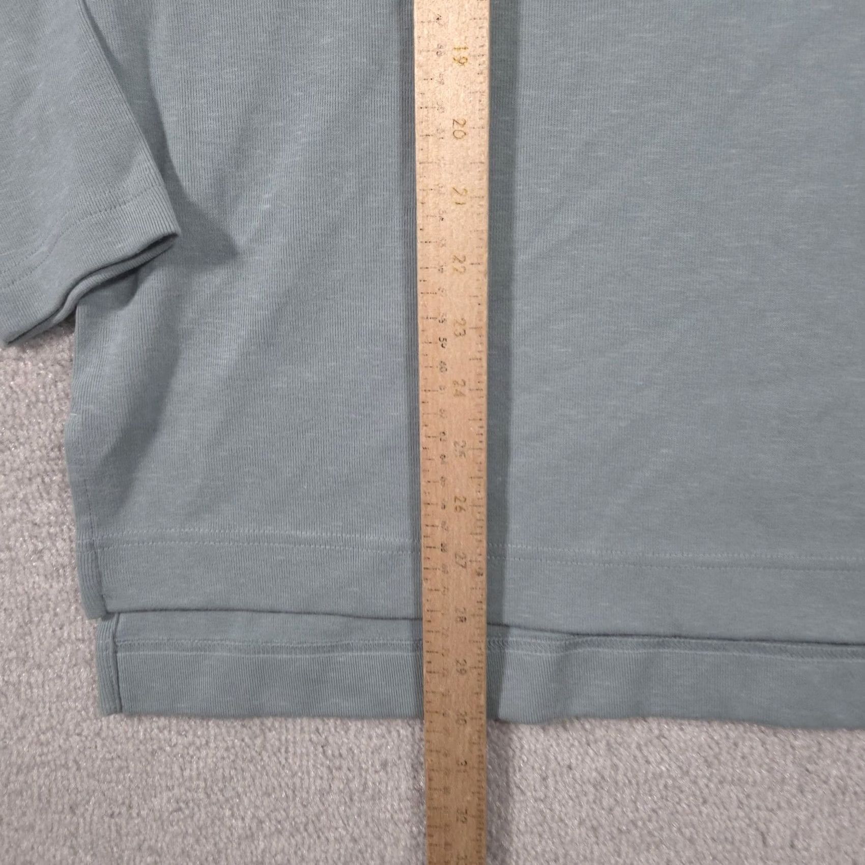 Duluth Trading Company Duluth Trading Co Shirt Womens Large Green Mock Neck Long Sleeve Tunic Knit Top Size L / US 10 / IT 46 - 6 Thumbnail