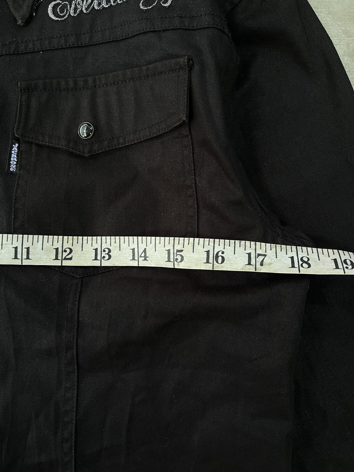 JACKROSE JACK ROSE BIKERS WAXED BUTTON UP WESTERN SHIRT Size US S / EU 44-46 / 1 - 6 Thumbnail