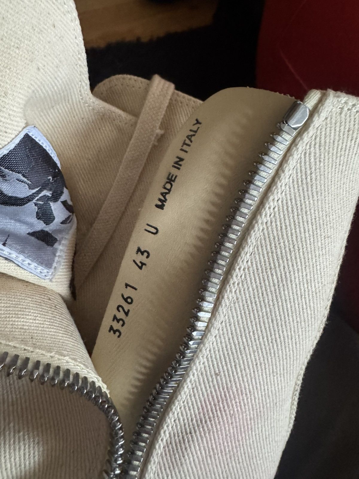 Rick Owens Drkshdw Mens white rick owens size 10 shoes Size US 10 / EU 43 - 7 Thumbnail
