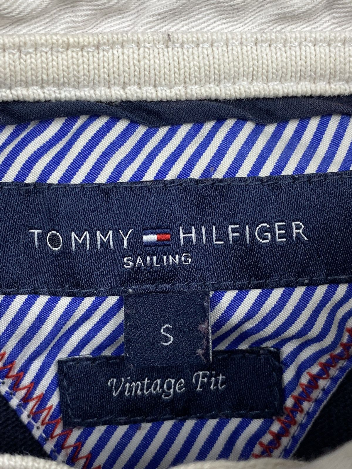 Tommy Hilfiger Polo Tommy Hilfiger Rugby Shirt Vintage Size S Size US S / EU 44-46 / 1 - 11 Thumbnail