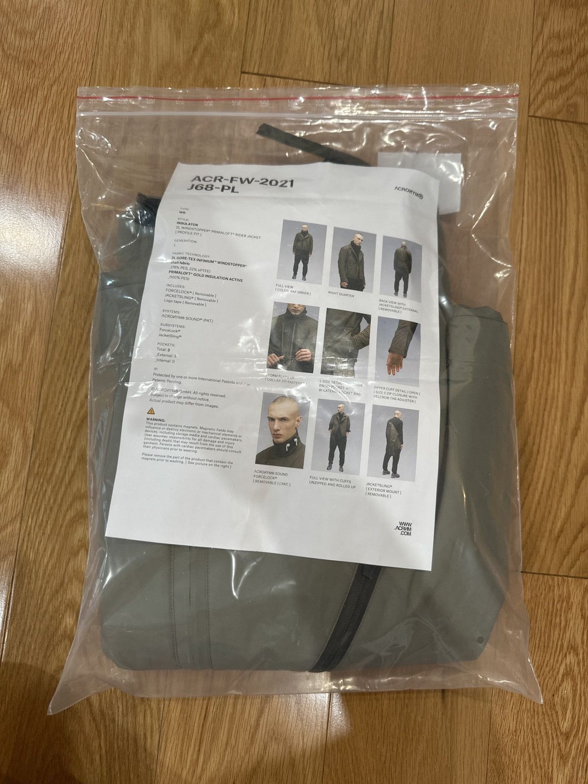 Acronym Acronym J68-PL Size US M / EU 48-50 / 2 - 9 Thumbnail