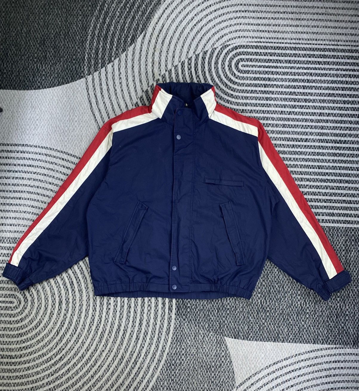 Towncraft 90s Towncraft Color Block Hidden Hoodie Zipper Jacket Size US XL / EU 56 / 4 - 2 Thumbnail