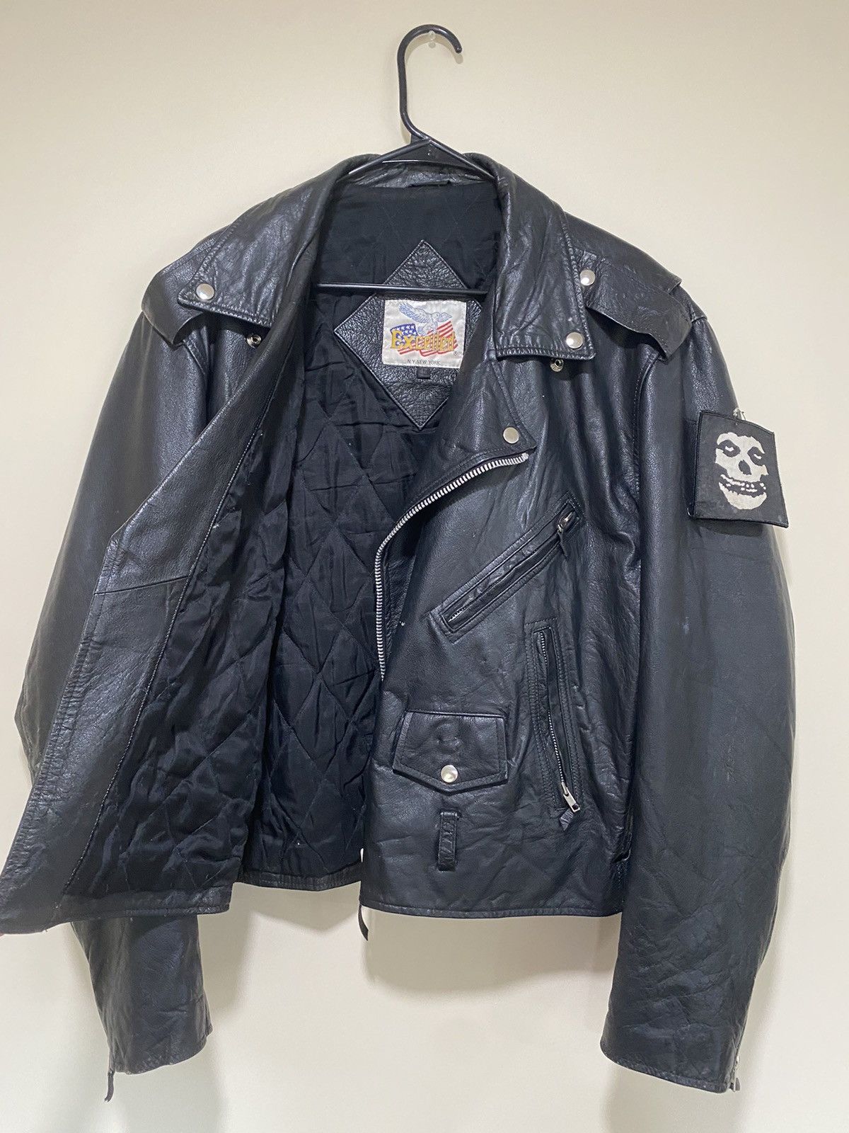 Excelled × Misfits Punk misfits leather jacket Size US L / EU 52-54 / 3 - 5 Thumbnail