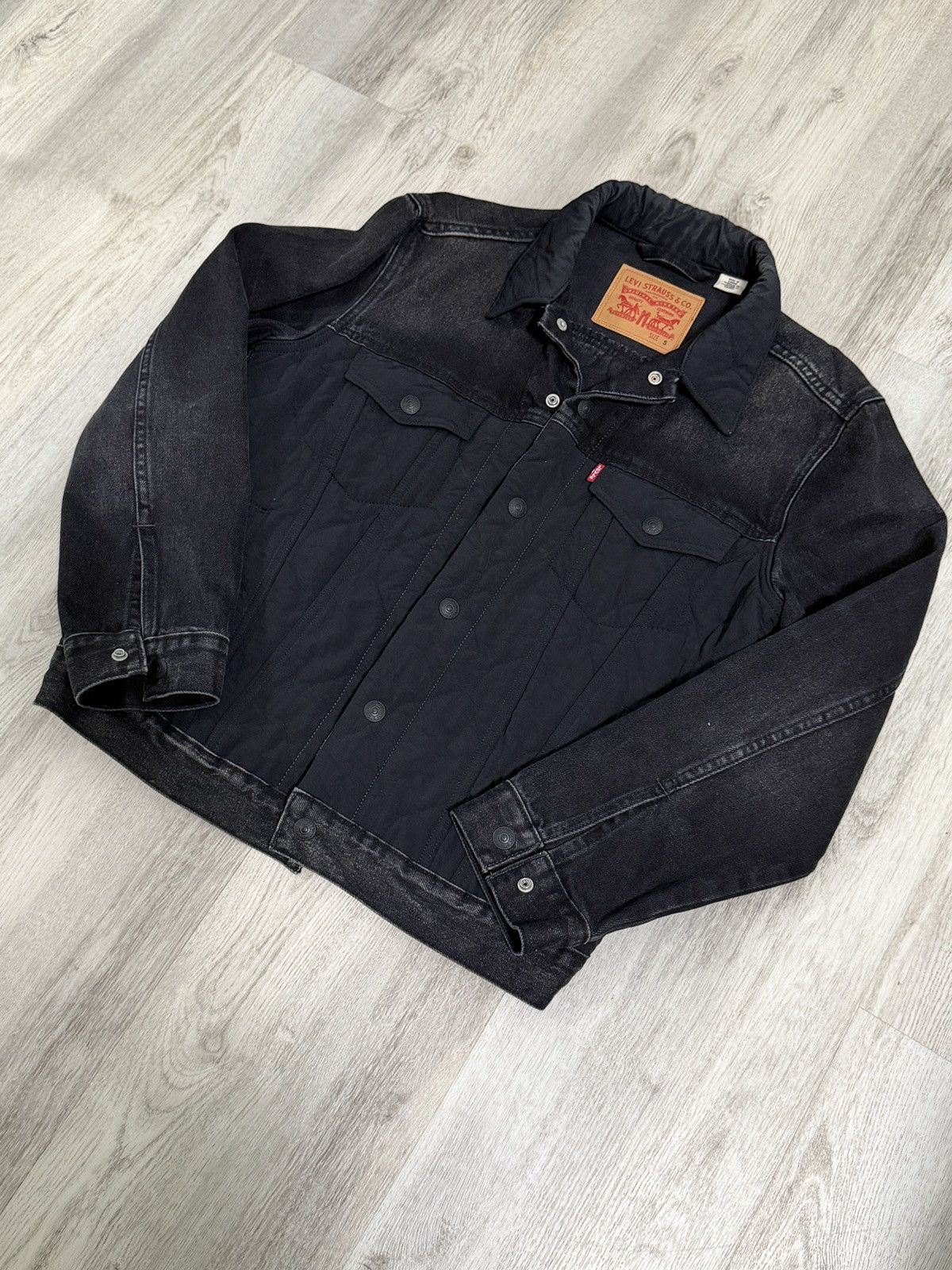 Levi's Levi Jacket with Nylon Front and Back Size US S / EU 44-46 / 1 - 1 Thumbnail
