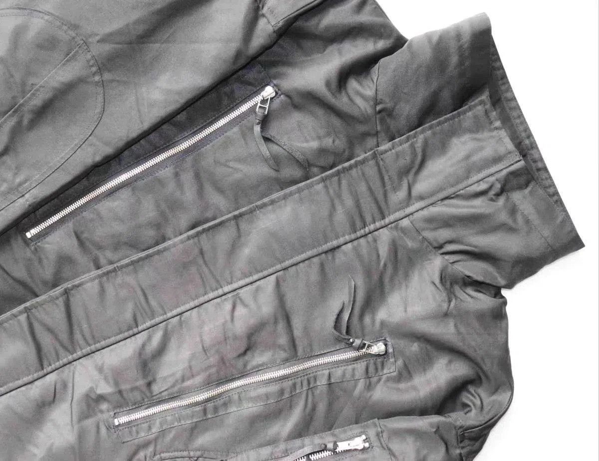 KMRii Black High-Collar Zip-Front Jacket Size M. Size US M / EU 48-50 / 2 - 4 Thumbnail