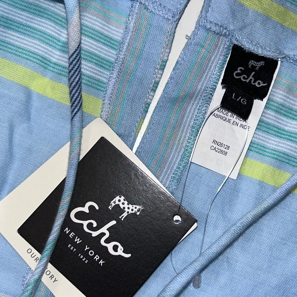 Ecko Unltd. Echo l NWT Striped Sleeveless Swimsuit Cover-Up Size Large Size L / US 10 / IT 46 - 6 Thumbnail