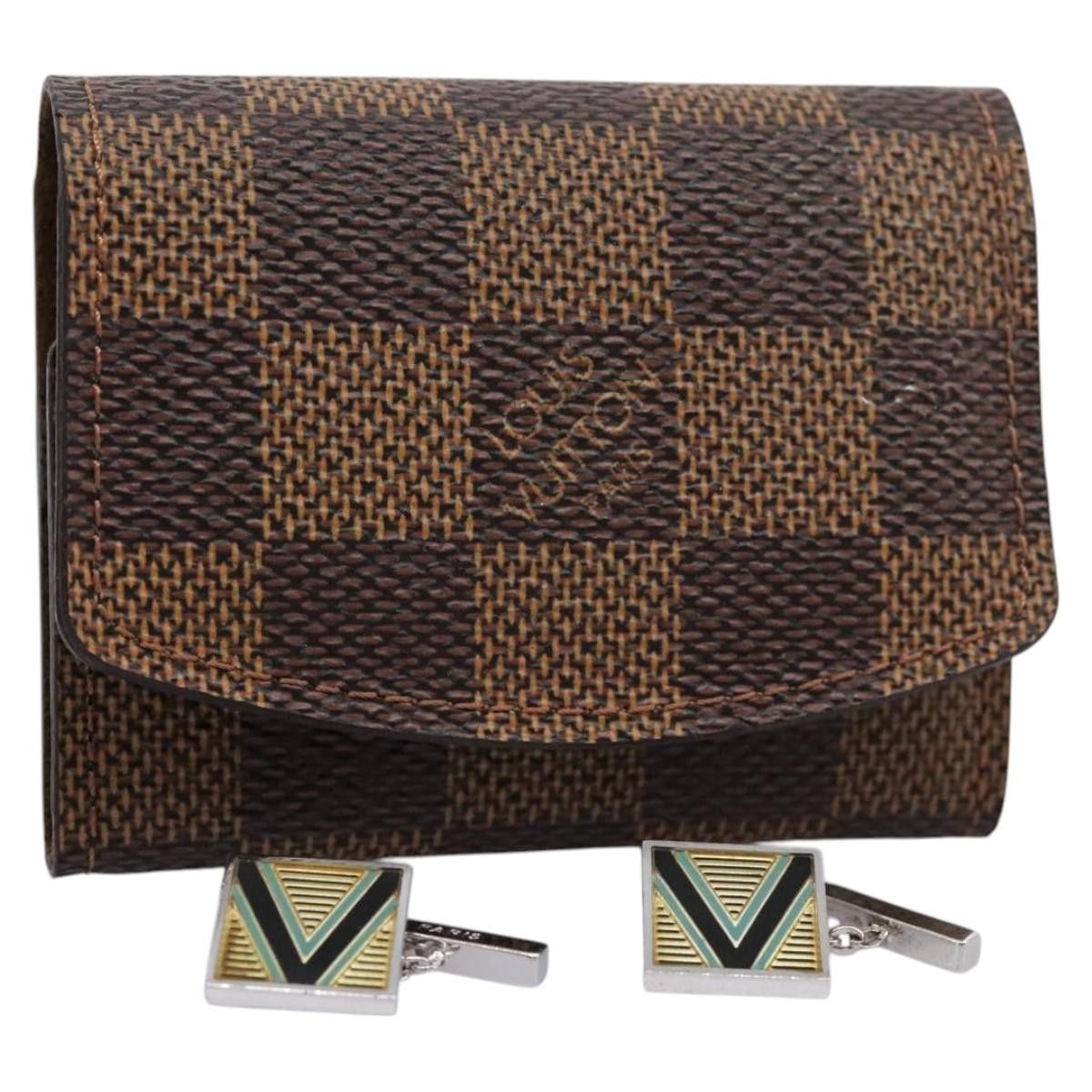 Louis Vuitton Louis Vuitton Cufflinks Case Damier Size ONE SIZE - 1 Thumbnail