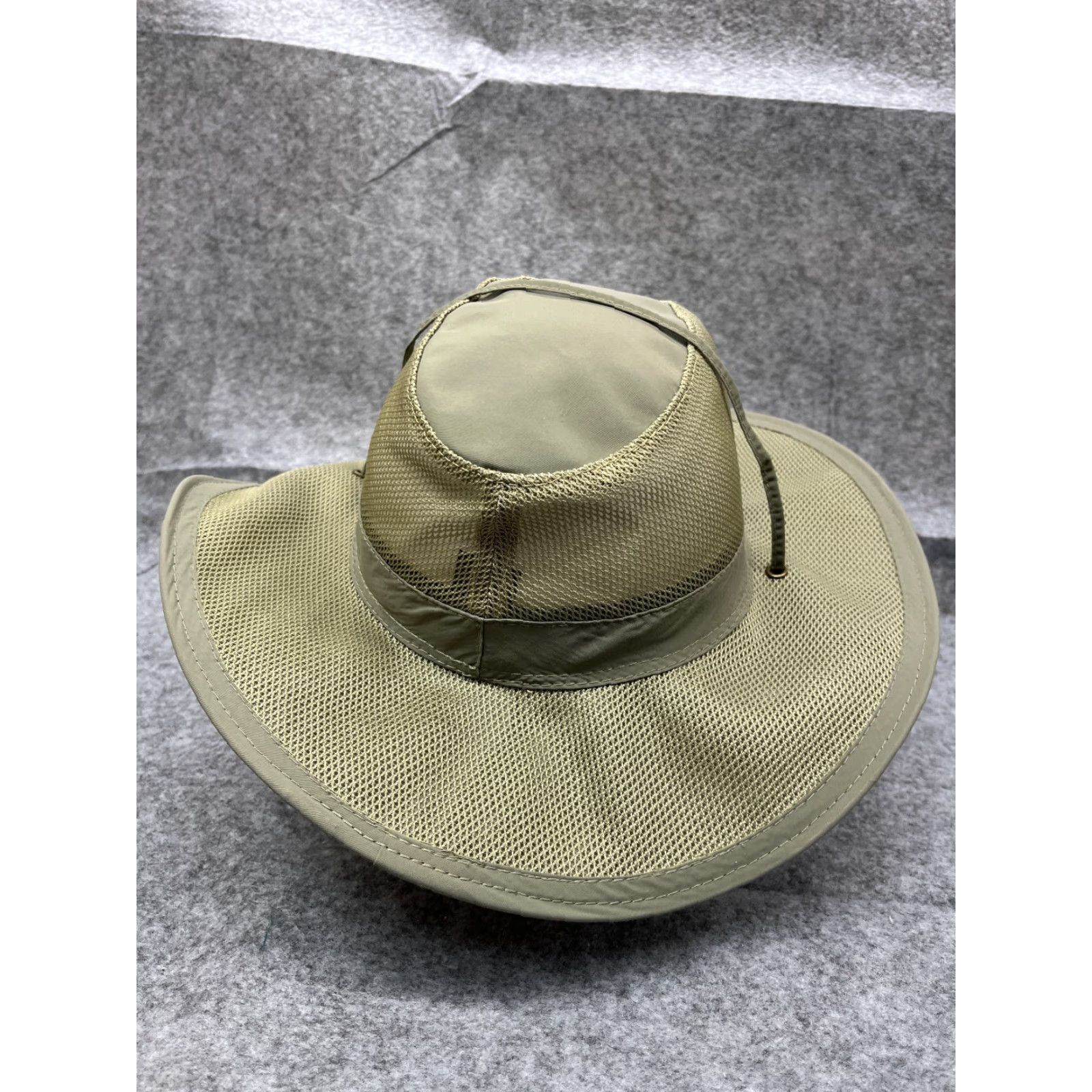 Vintage Dorfman Pacific Bucket Hat Adult Large Green 100% Nylon Adjustable Lightweight Breathable Travel Camping Fishing Hat/Cap Mens Size ONE SIZE - 6 Thumbnail