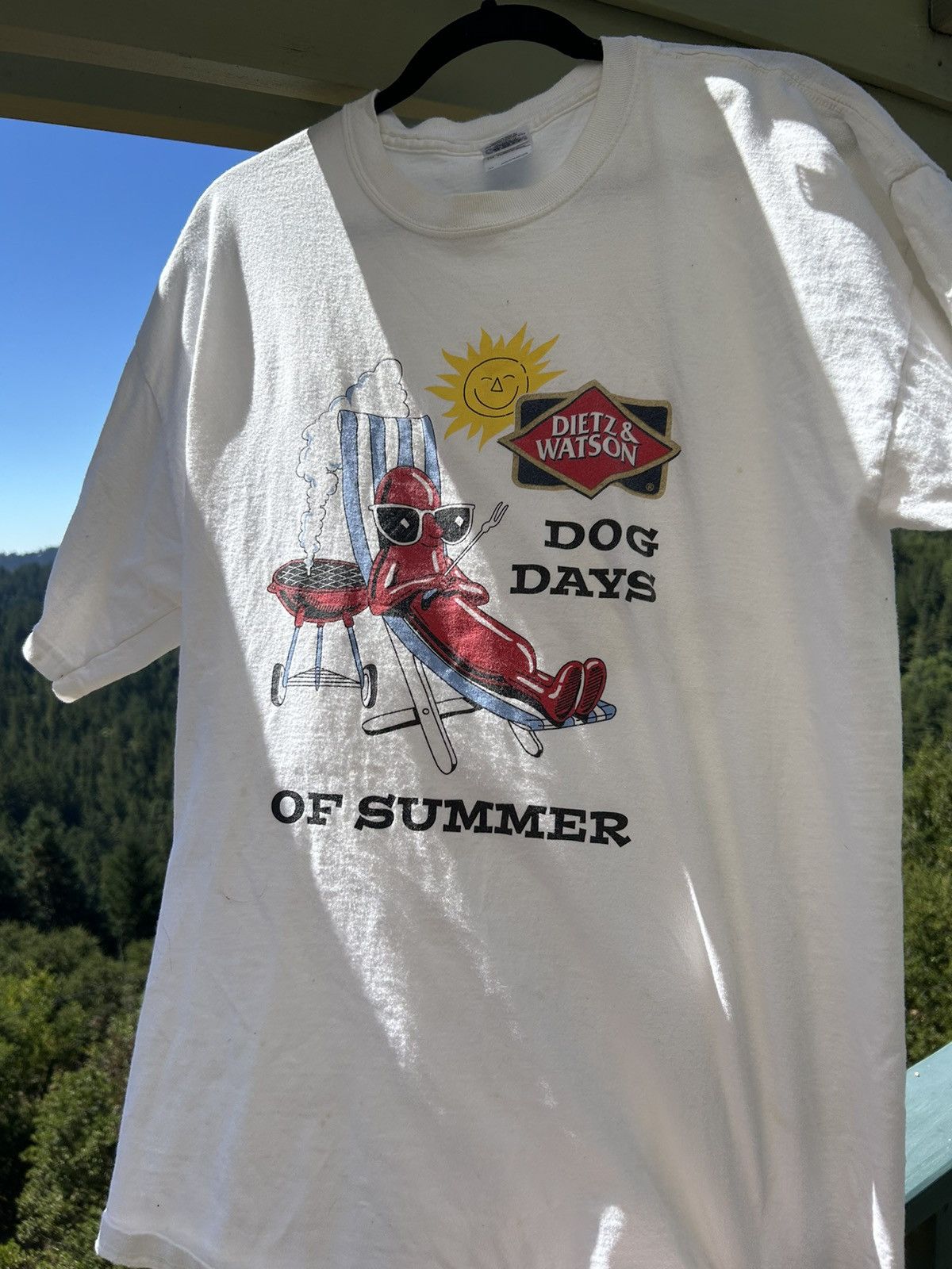 Vintage Hot Dog Tee Size US XL / EU 56 / 4 - 1 Thumbnail