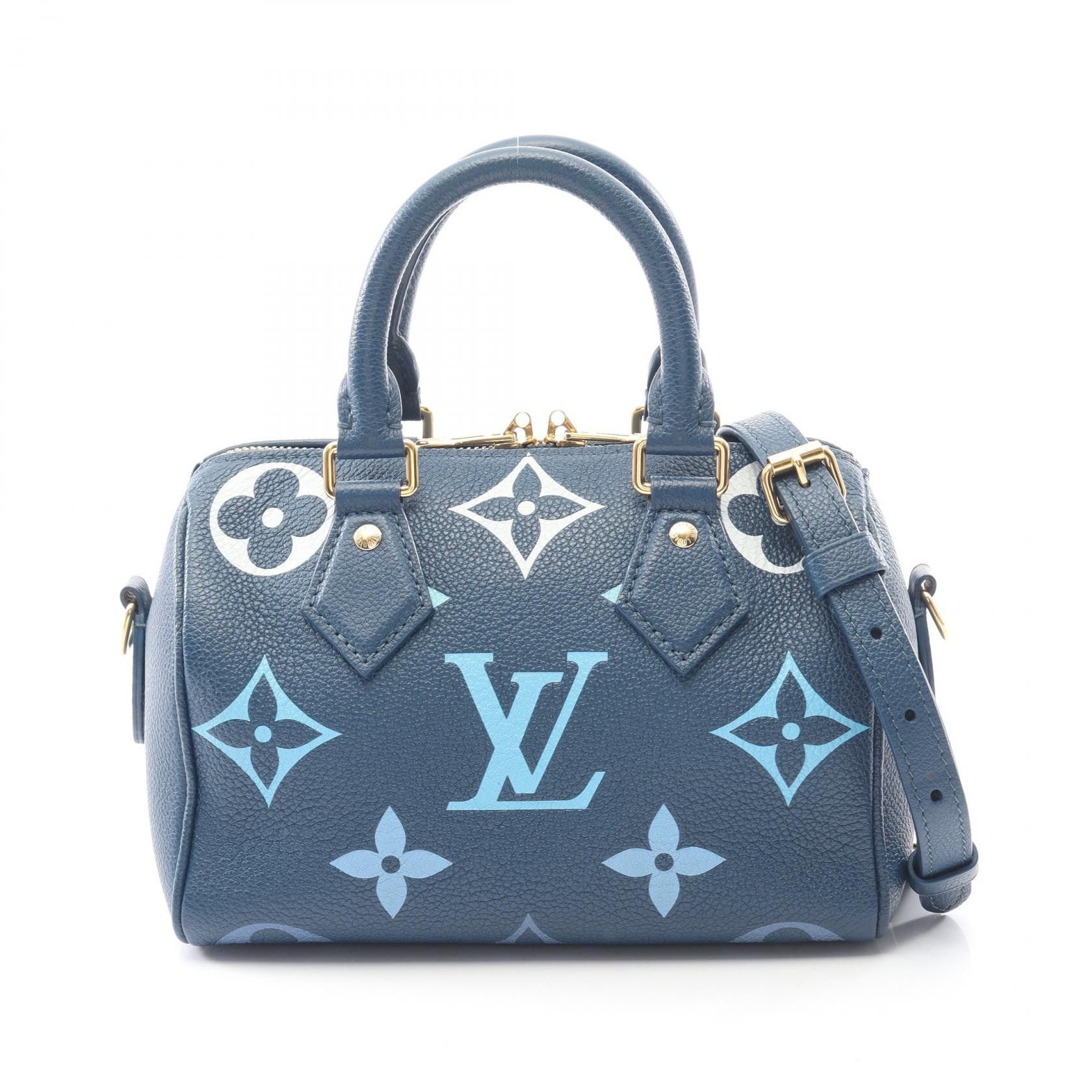 Louis Vuitton Louis Vuitton Louis Vuitton Speedy Bandouliere 20 Monogram Empreinte Handbag Leather Handbag M46517 DUTY FREE for USA Size ONE SIZE - 1 Thumbnail